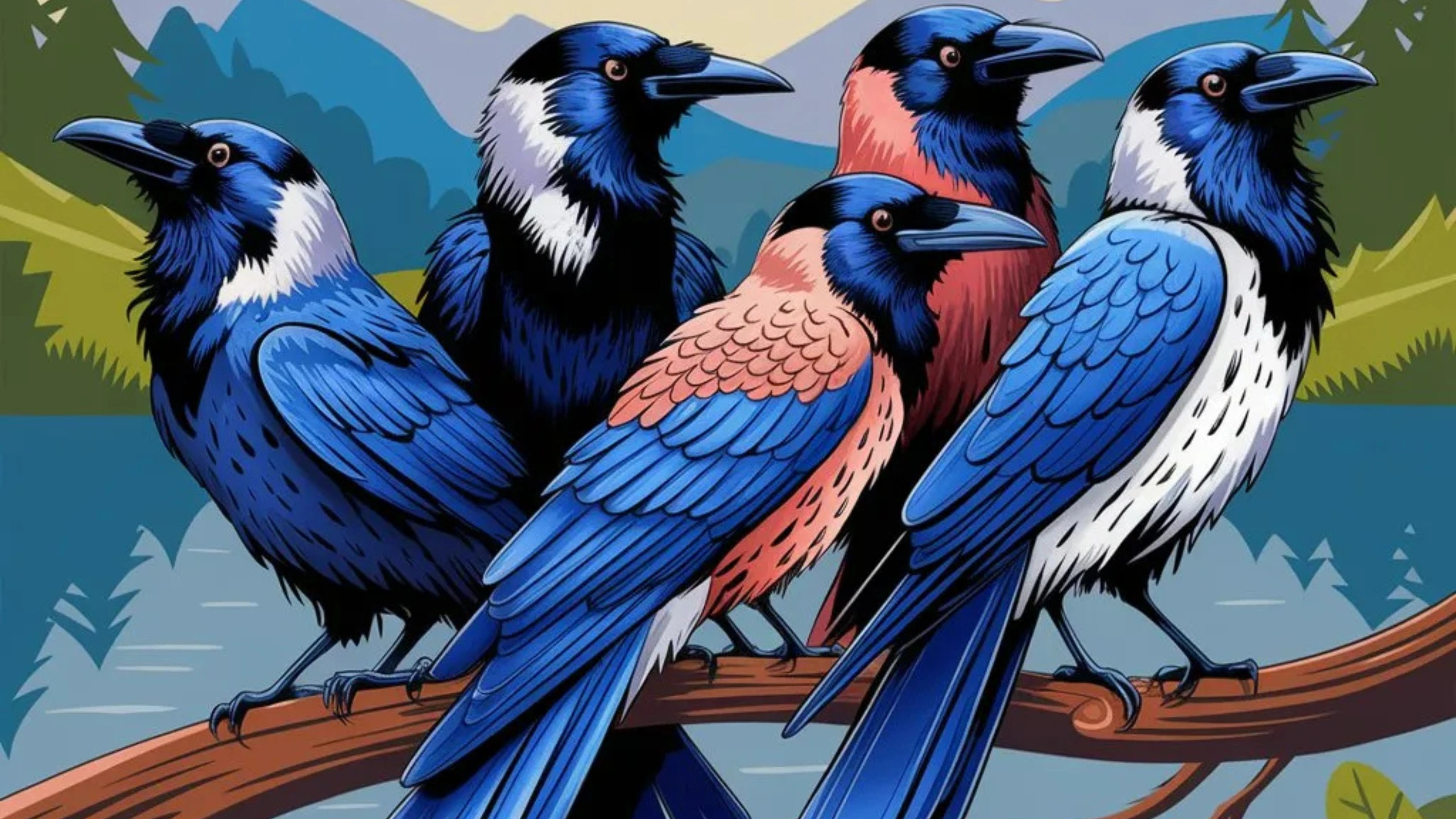 5 crows meaning