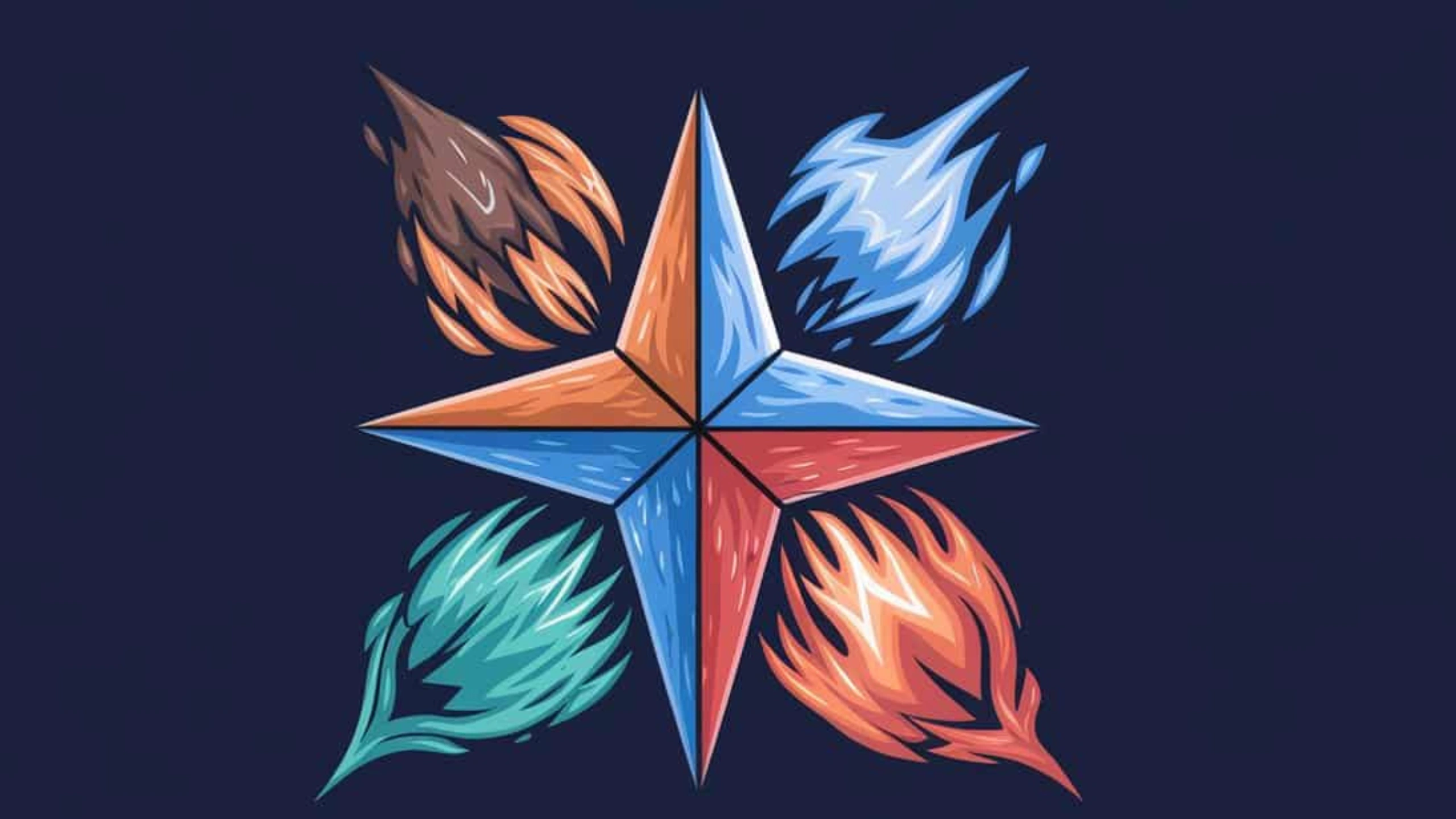 4 pointed star spiritual meaning