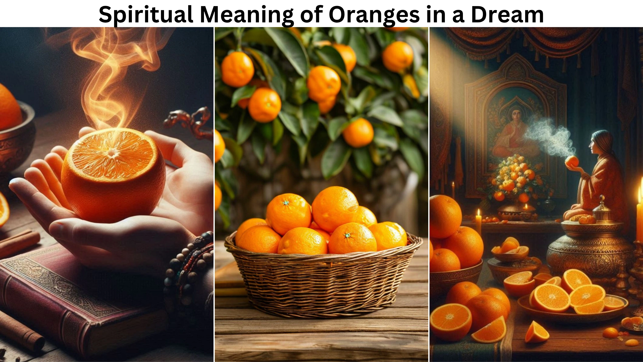 Spiritual Meaning of Oranges in a Dream