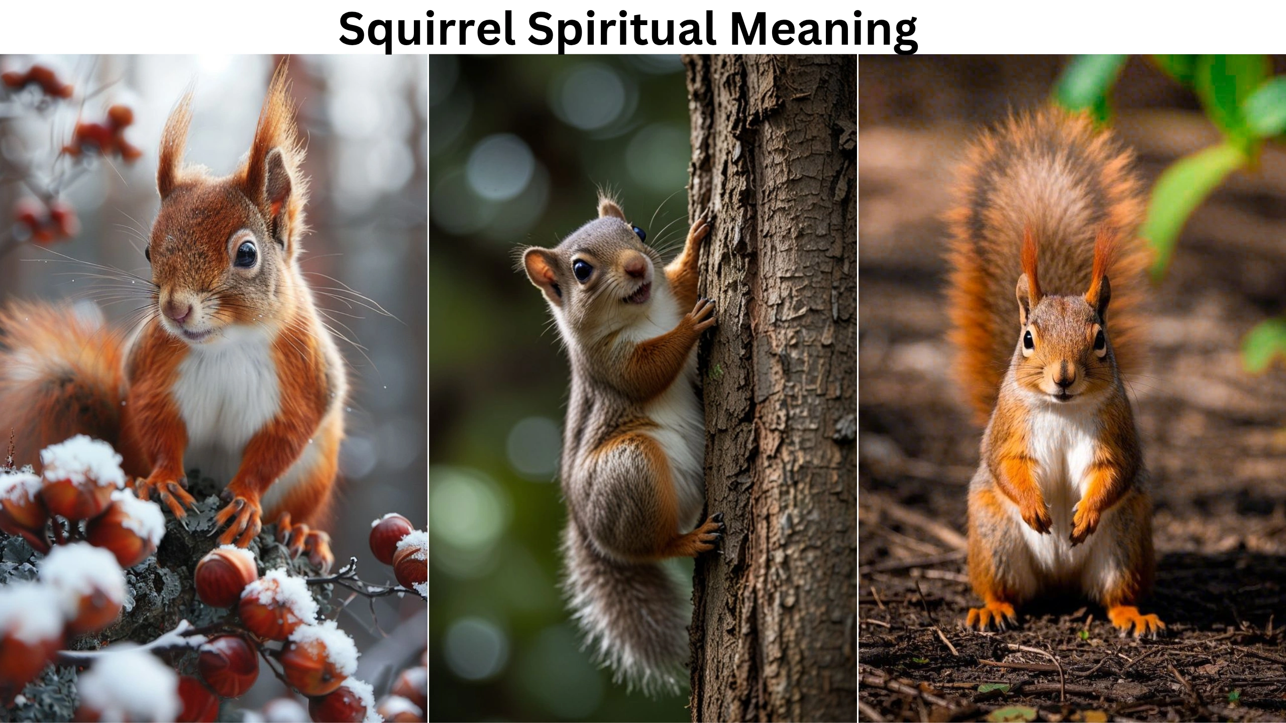 Squirrel Spiritual Meaning