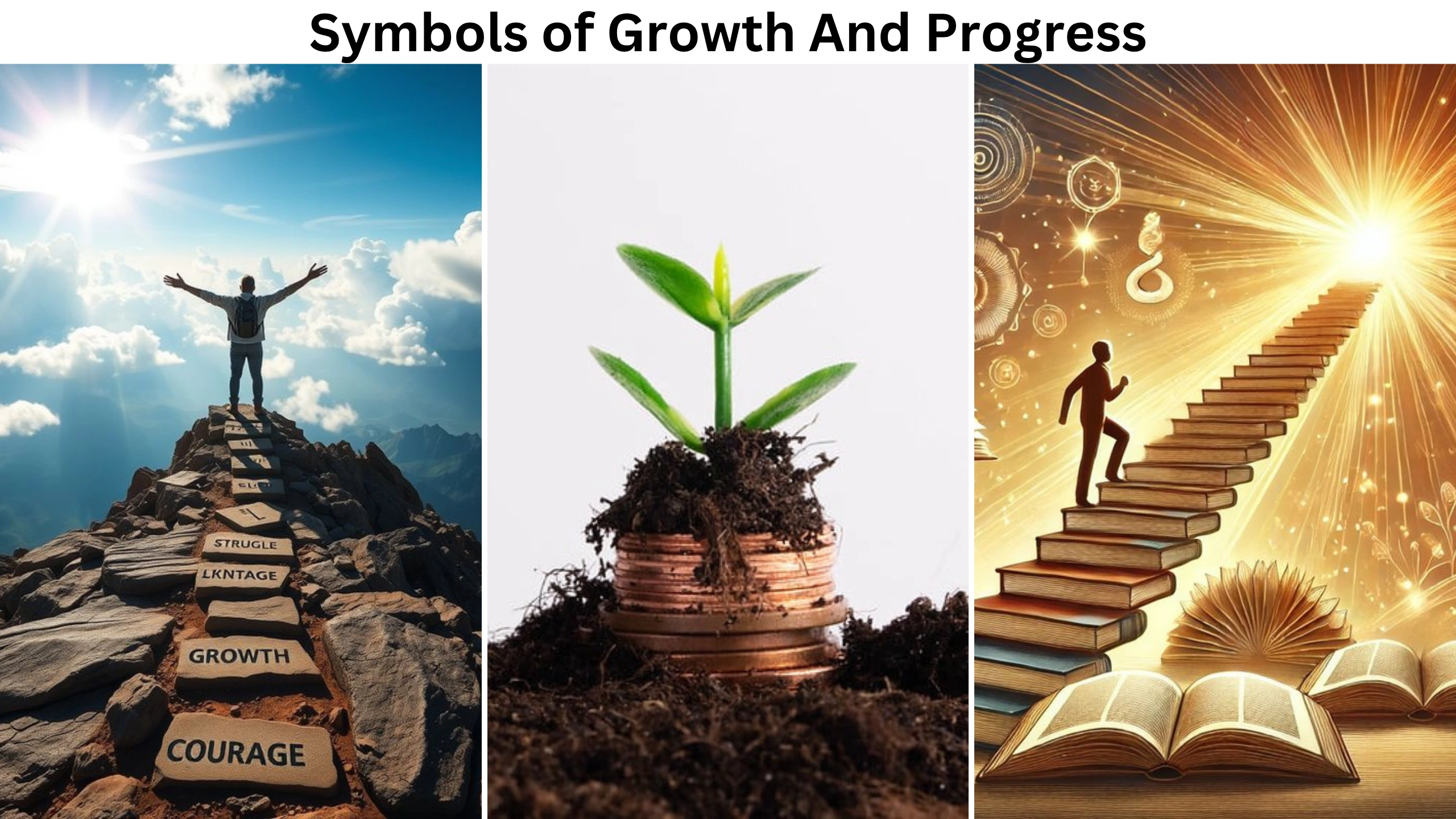Symbols of Growth And Progress