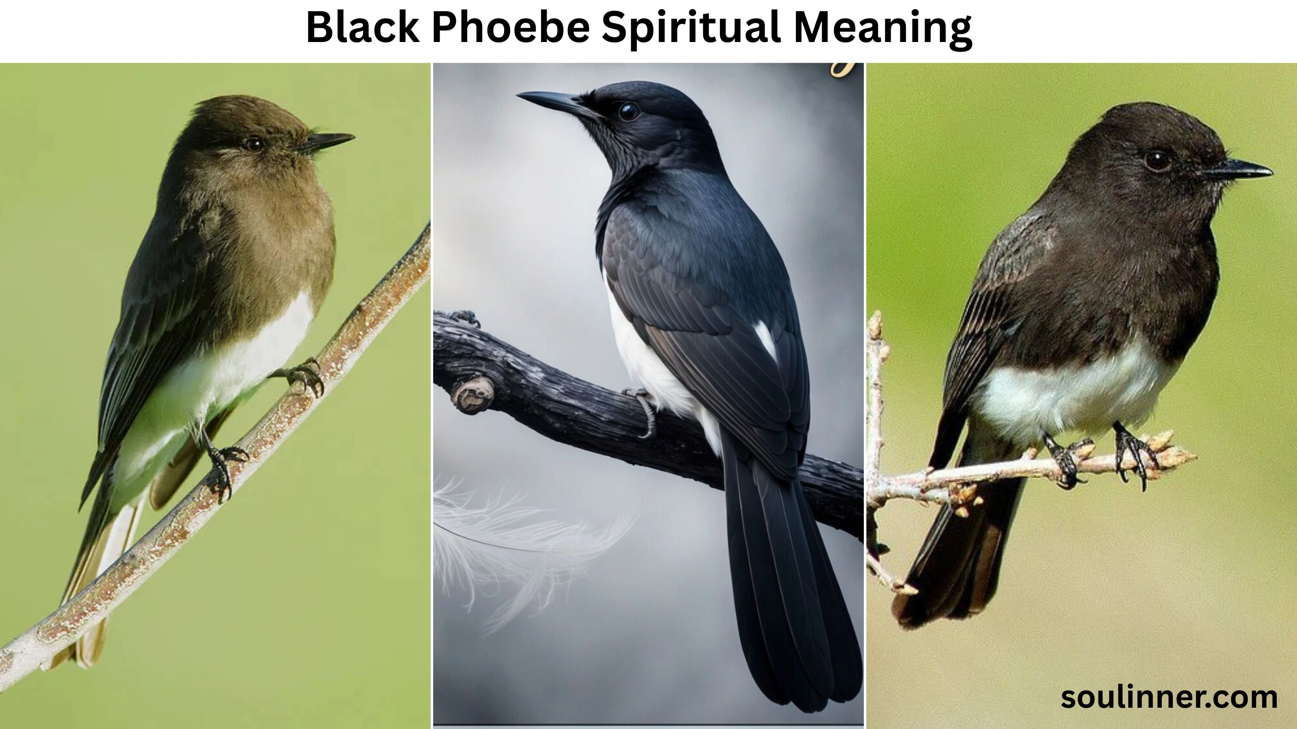 Black Phoebe Spiritual Meaning