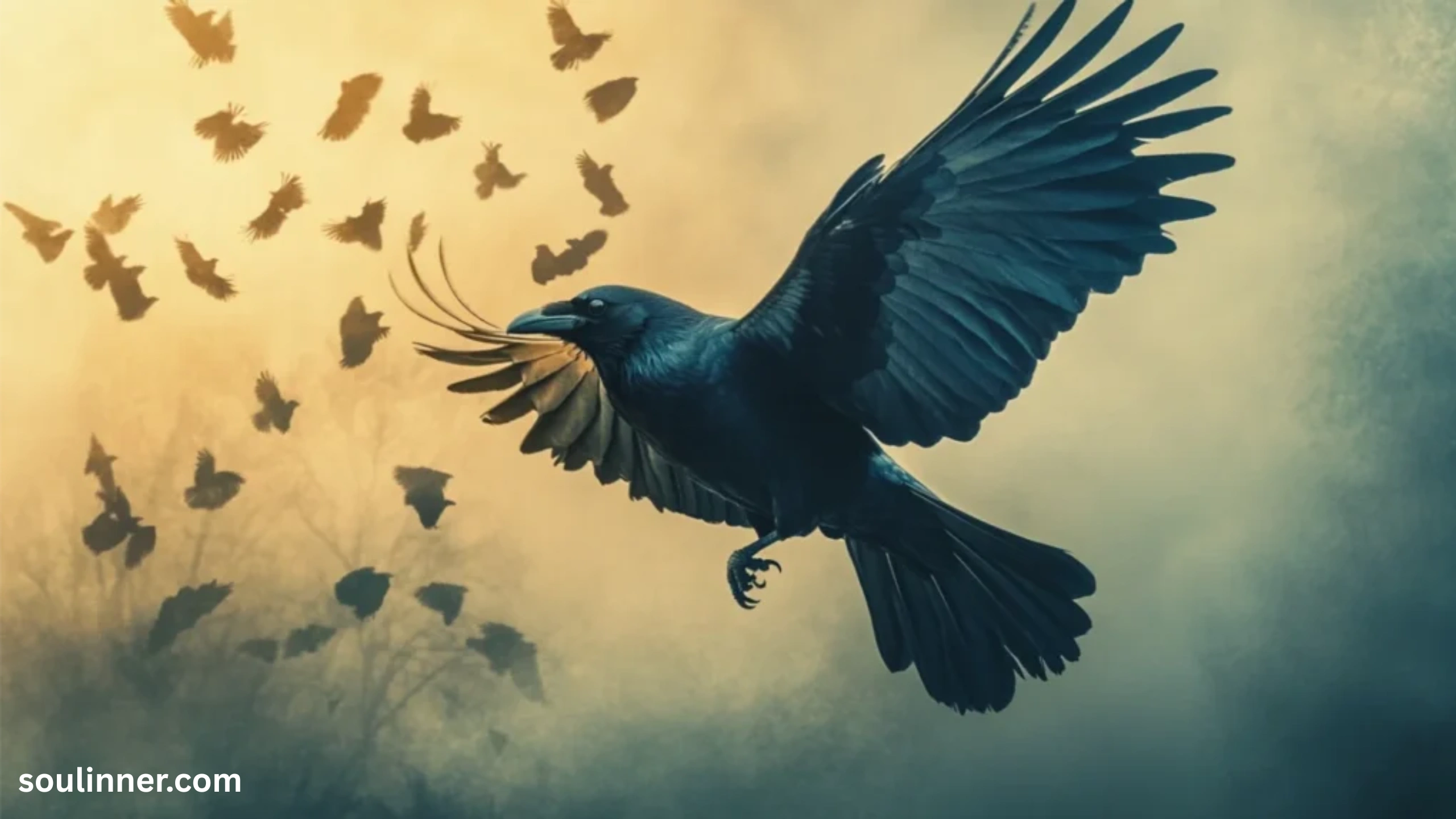 Crows Gathering in Large Numbers Spiritual Meaning