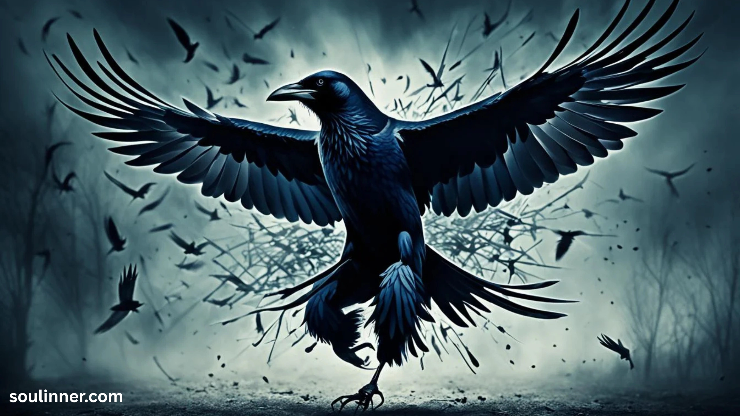 Crows Gathering in Large Numbers Spiritual Meaning