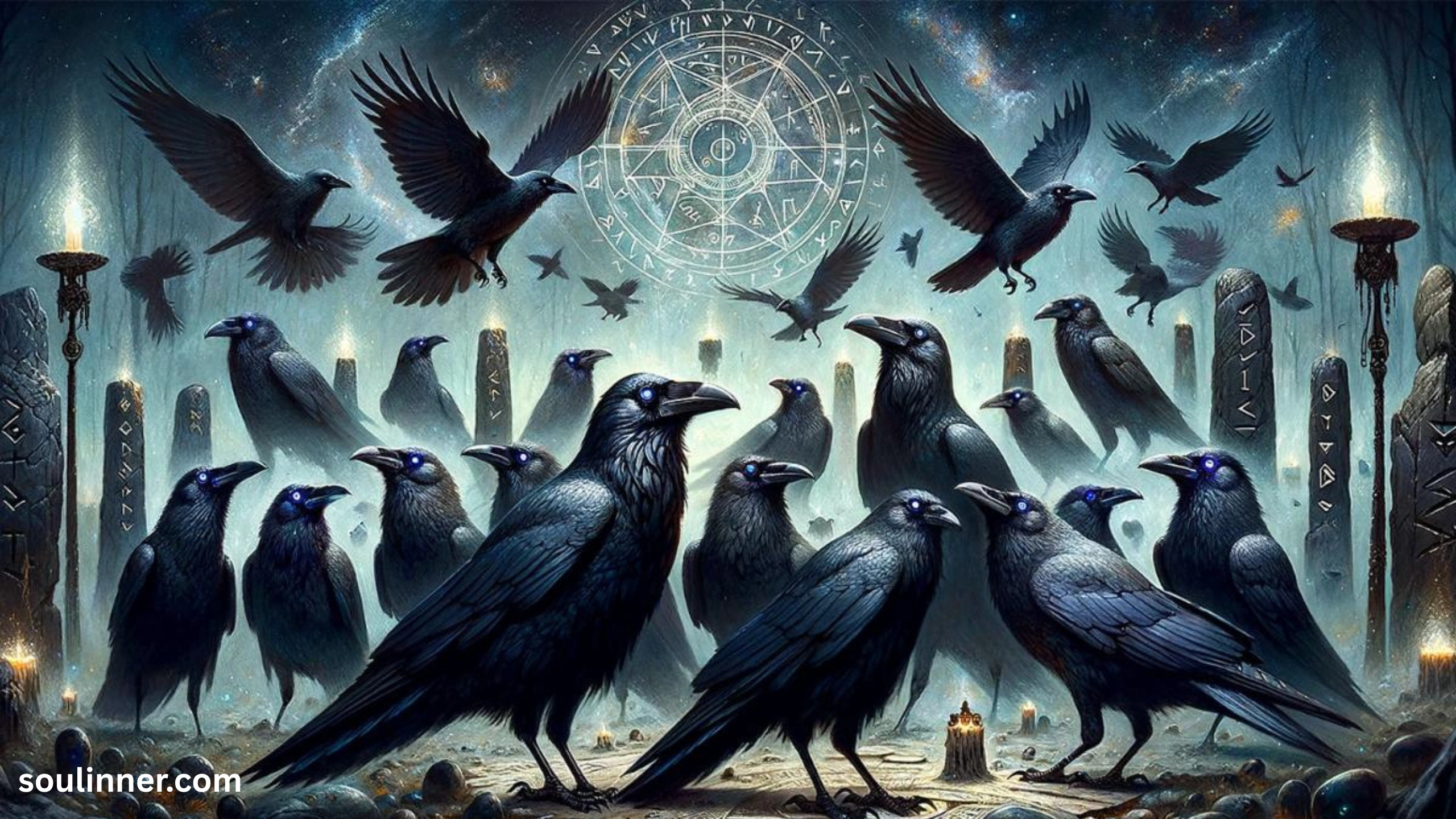 Crows Gathering in Large Numbers Spiritual Meaning