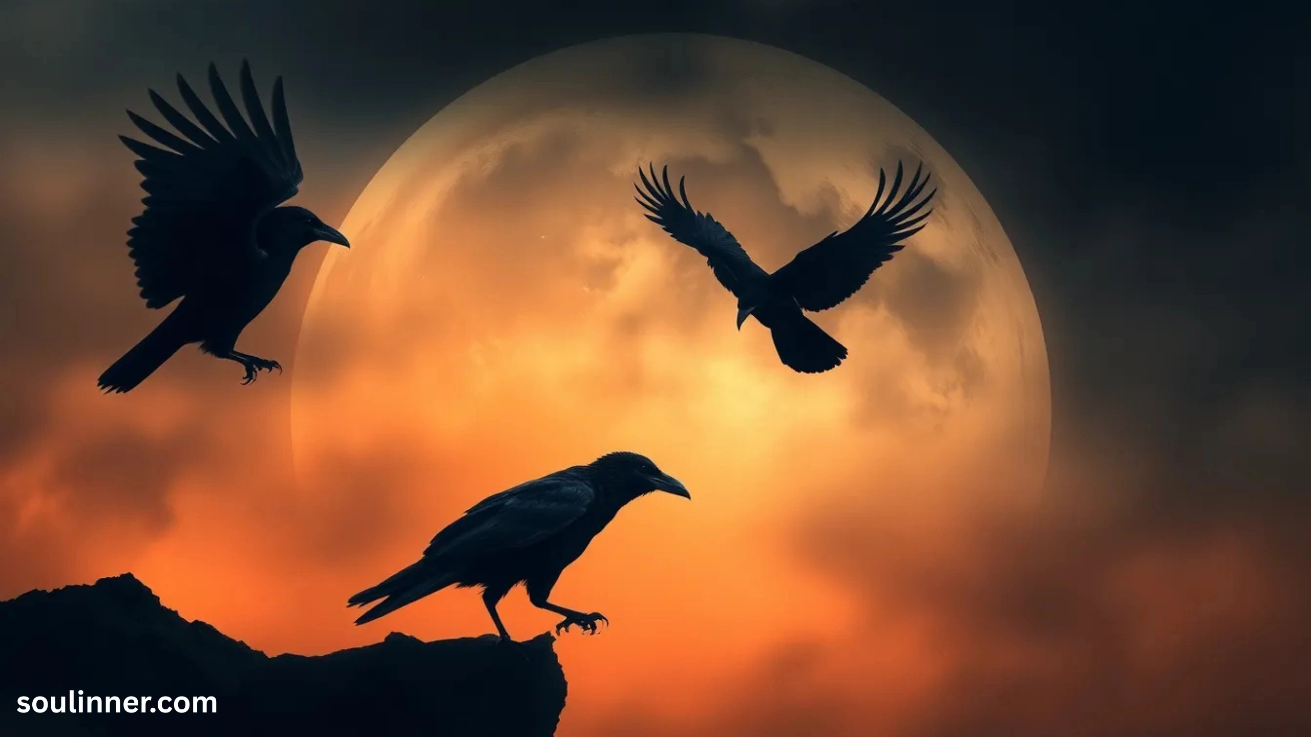 Crows Gathering in Large Numbers Spiritual Meaning