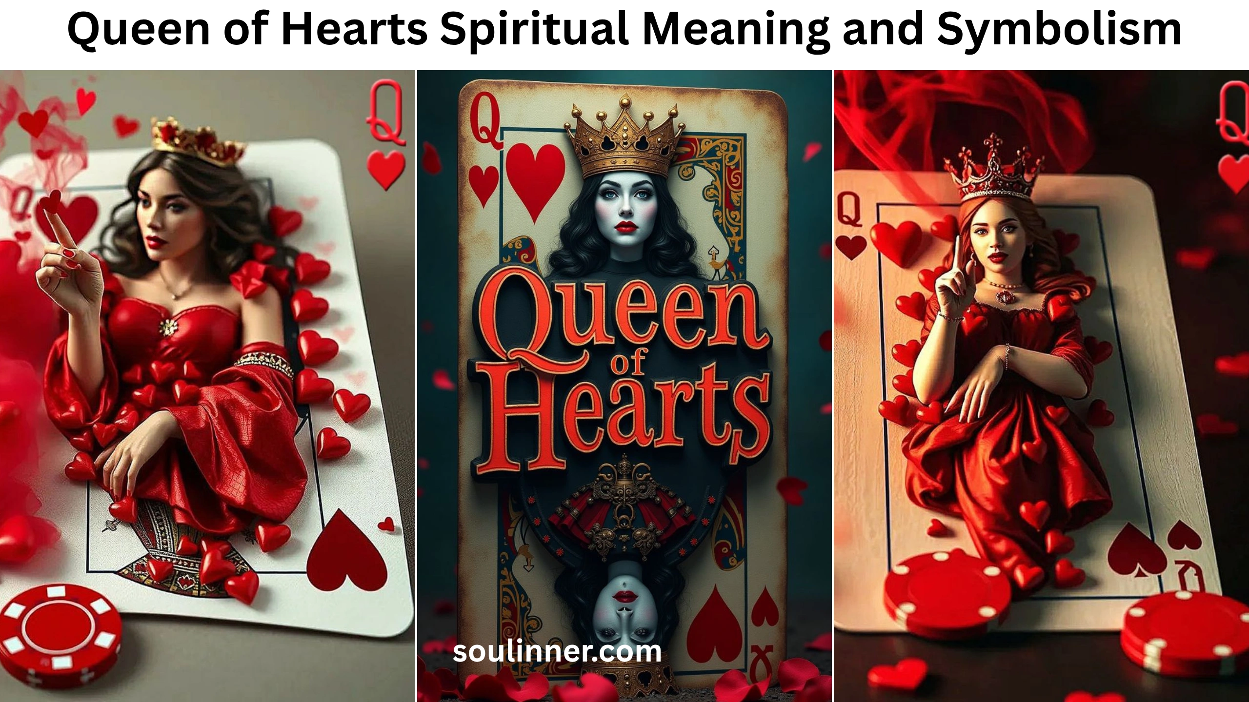 Queen of Hearts Spiritual Meaning and Symbolism
