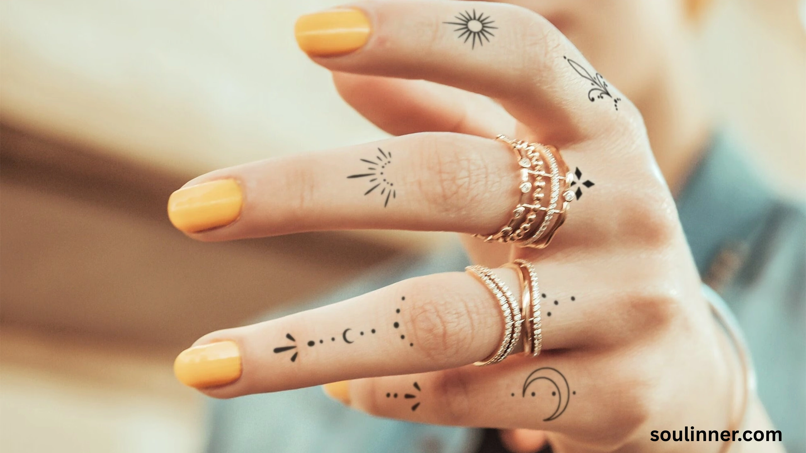 Spiritual Finger Tattoos
