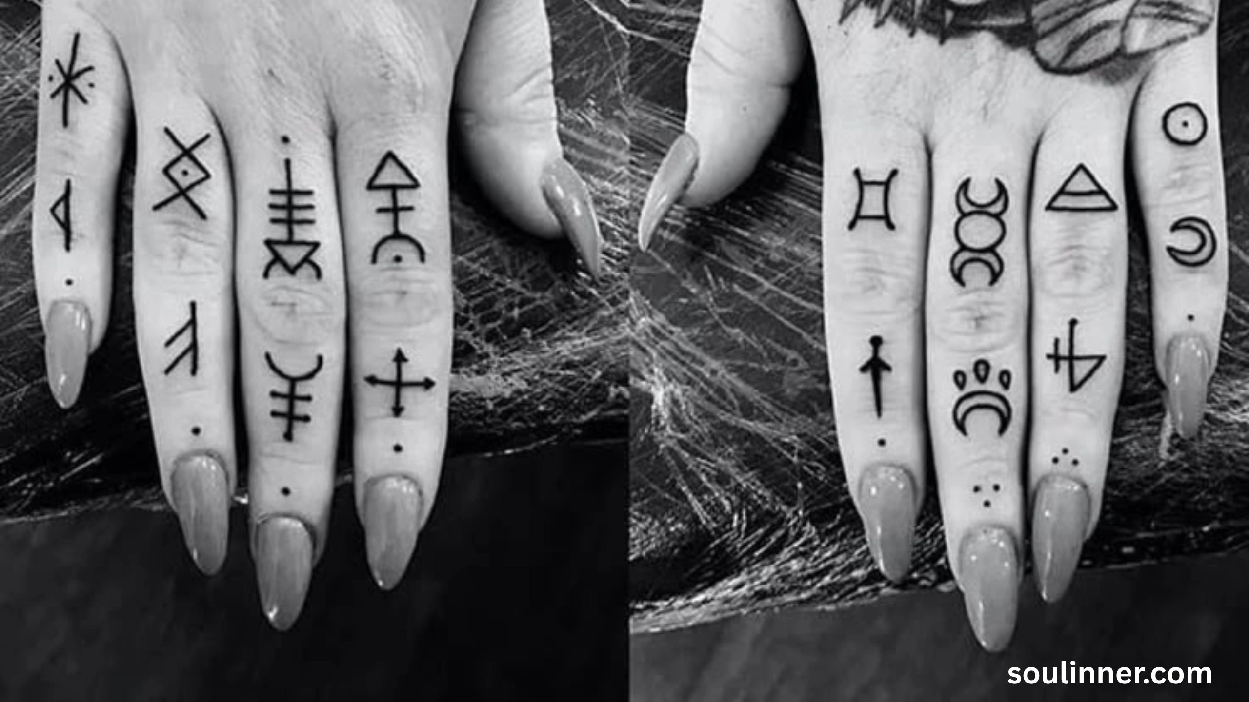 Spiritual Finger Tattoos