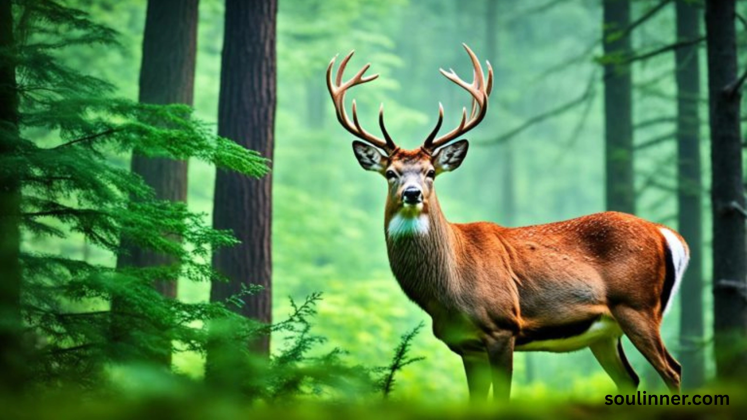 deer staring at me spiritual meaning