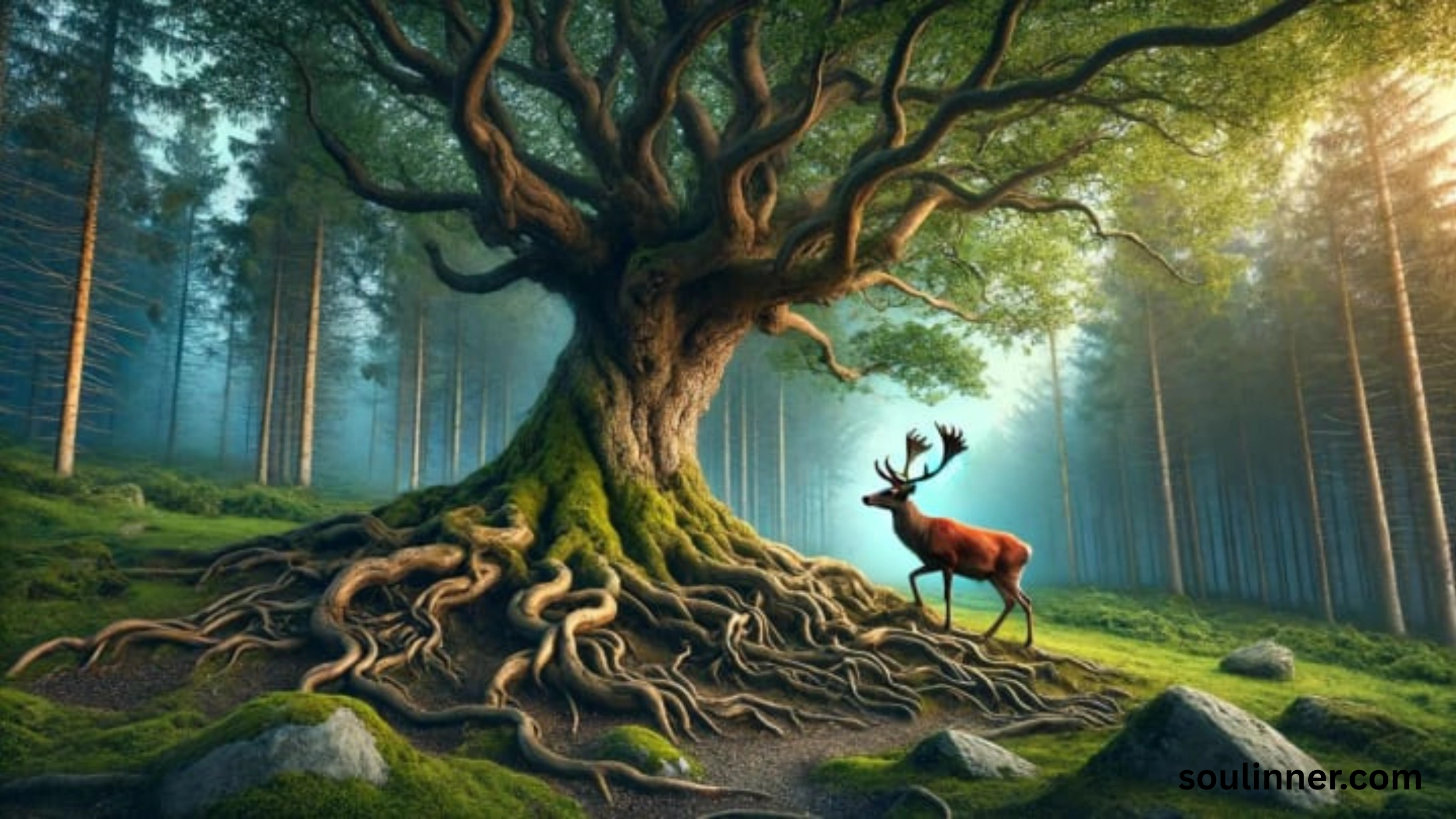 deer staring at me spiritual meaning