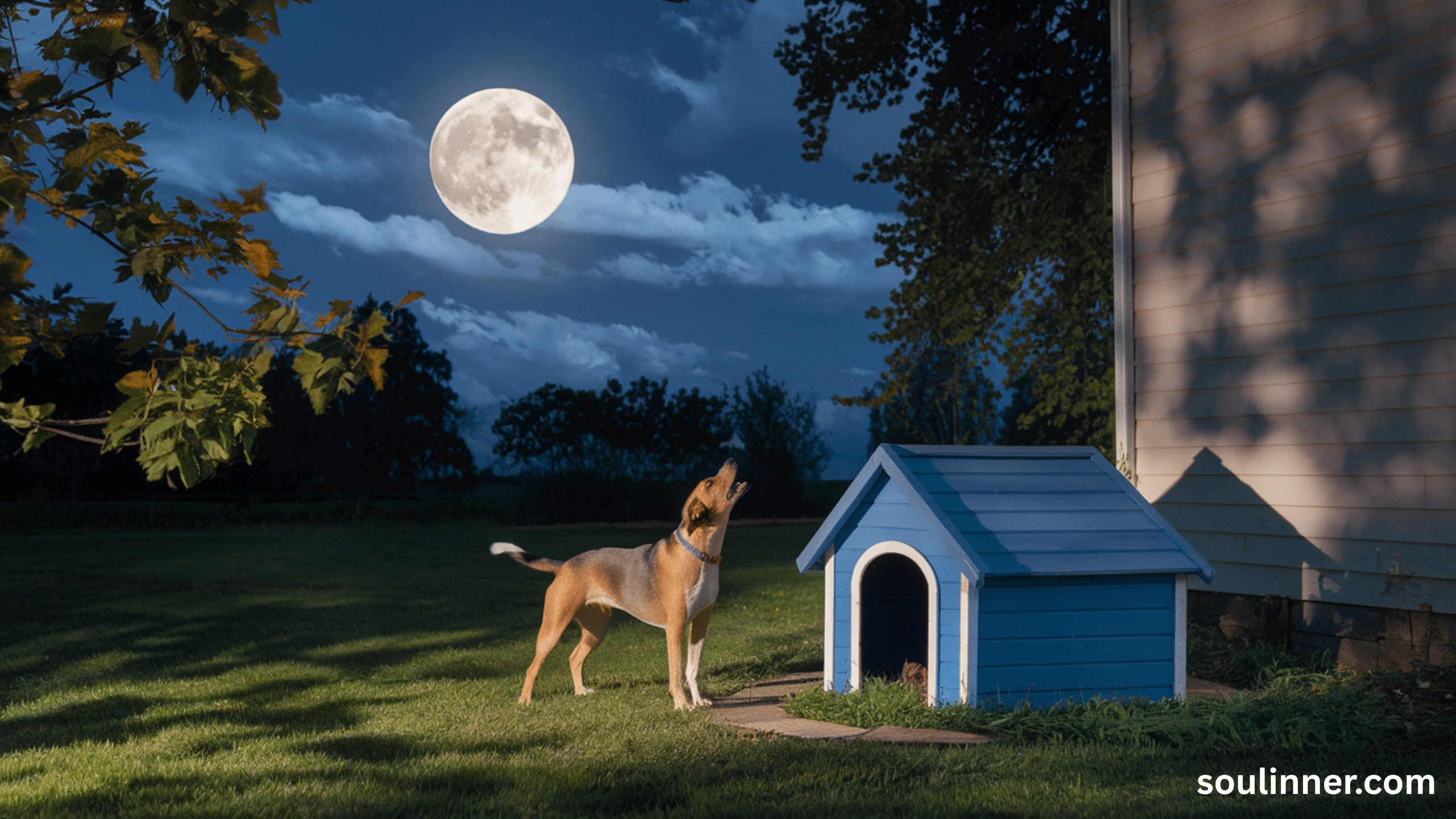 dog howling in sleep spiritual meaning