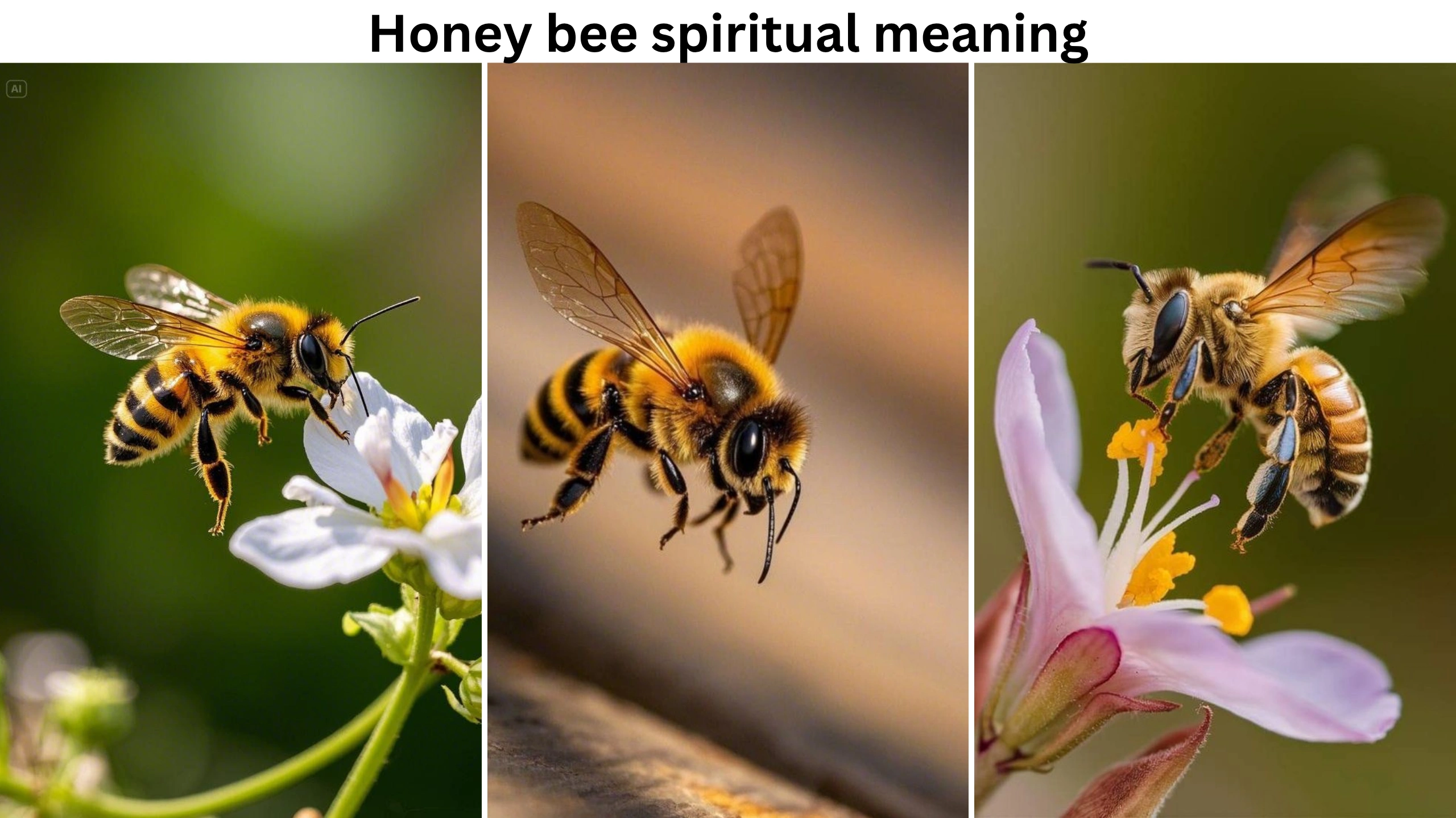 honey bee spiritual meaning