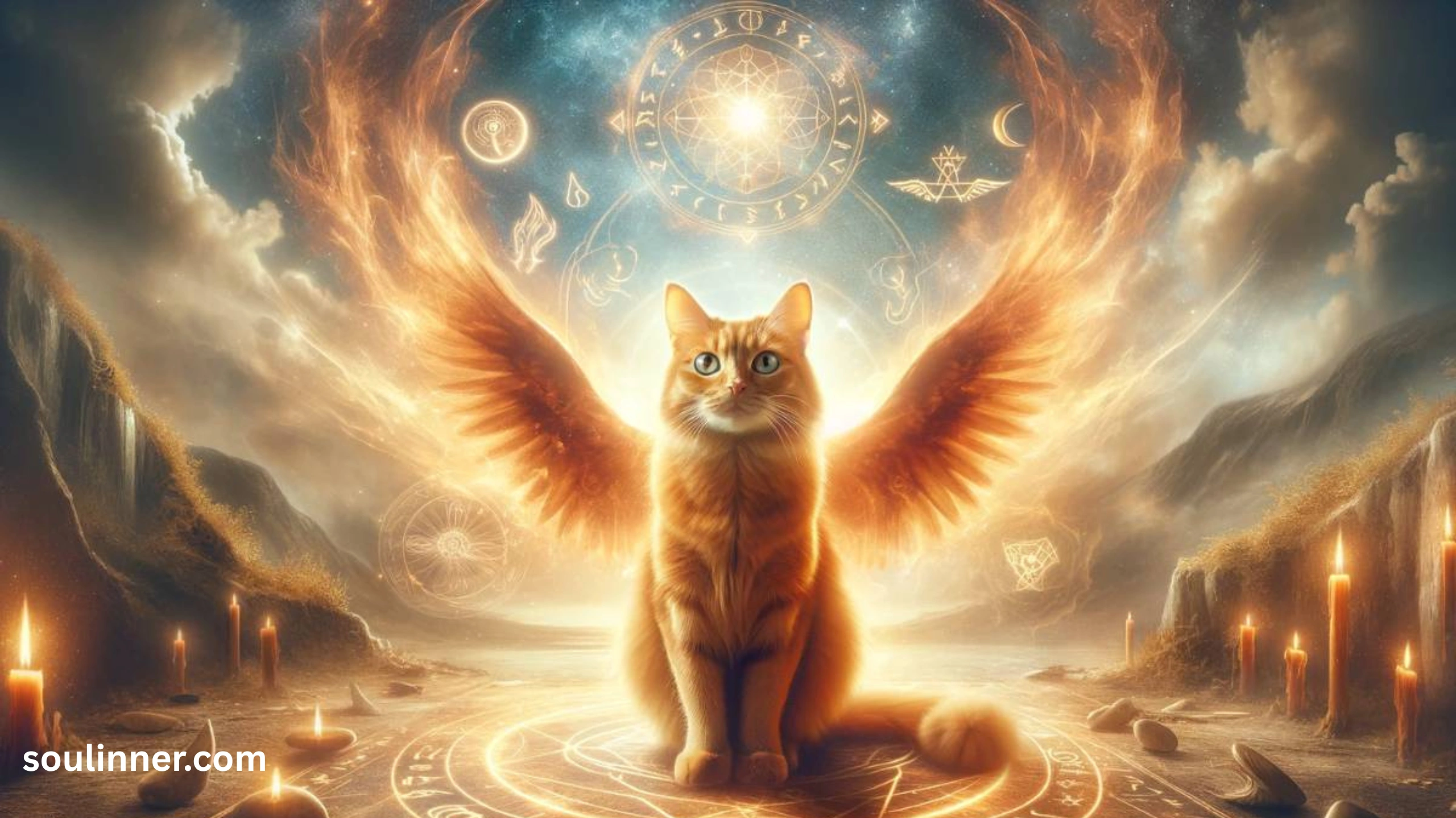 spiritual meaning of orange cat