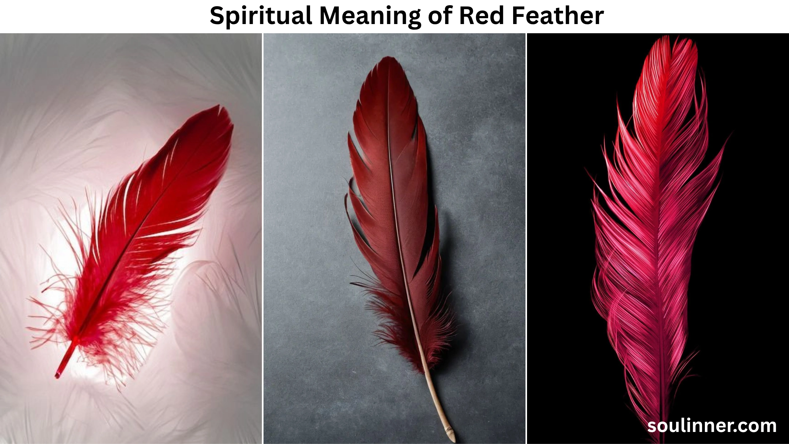 spiritual meaning of red feather