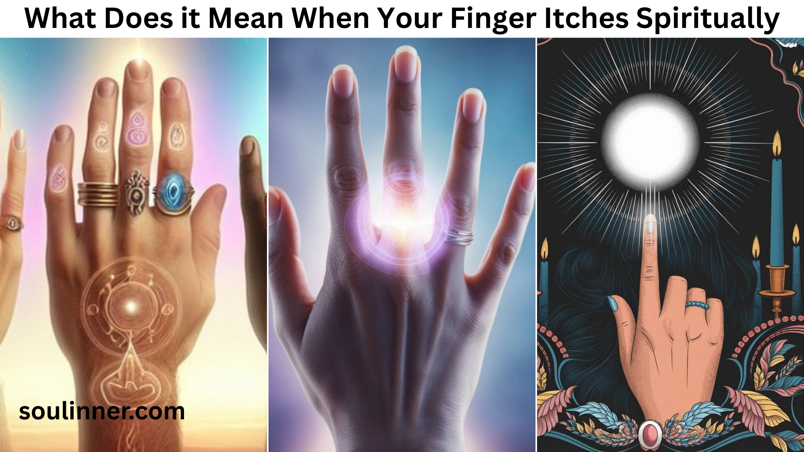 what does it mean when your finger itches spiritually