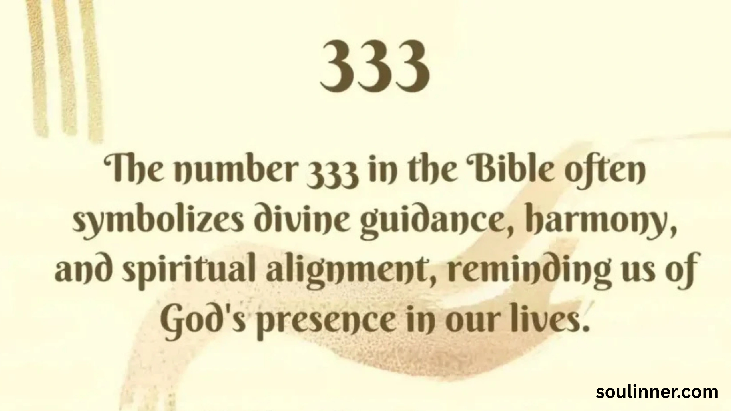 333 Meaning from God 