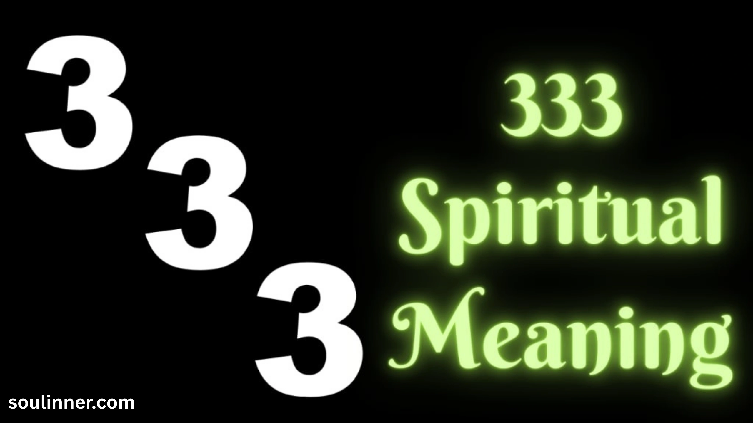 333 Meaning from God 