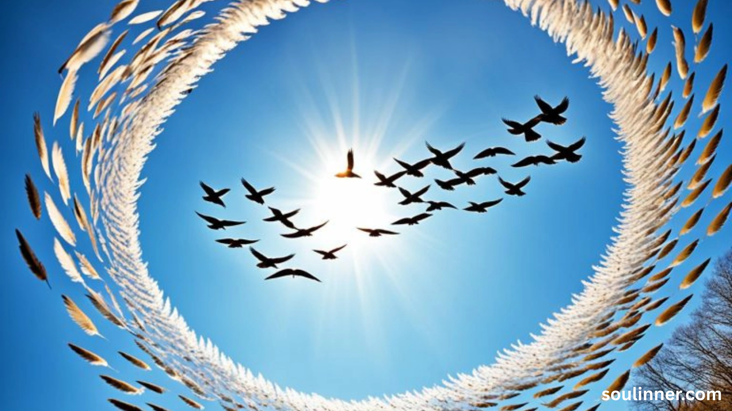 Birds Flying In A Circle Spiritual Meaning