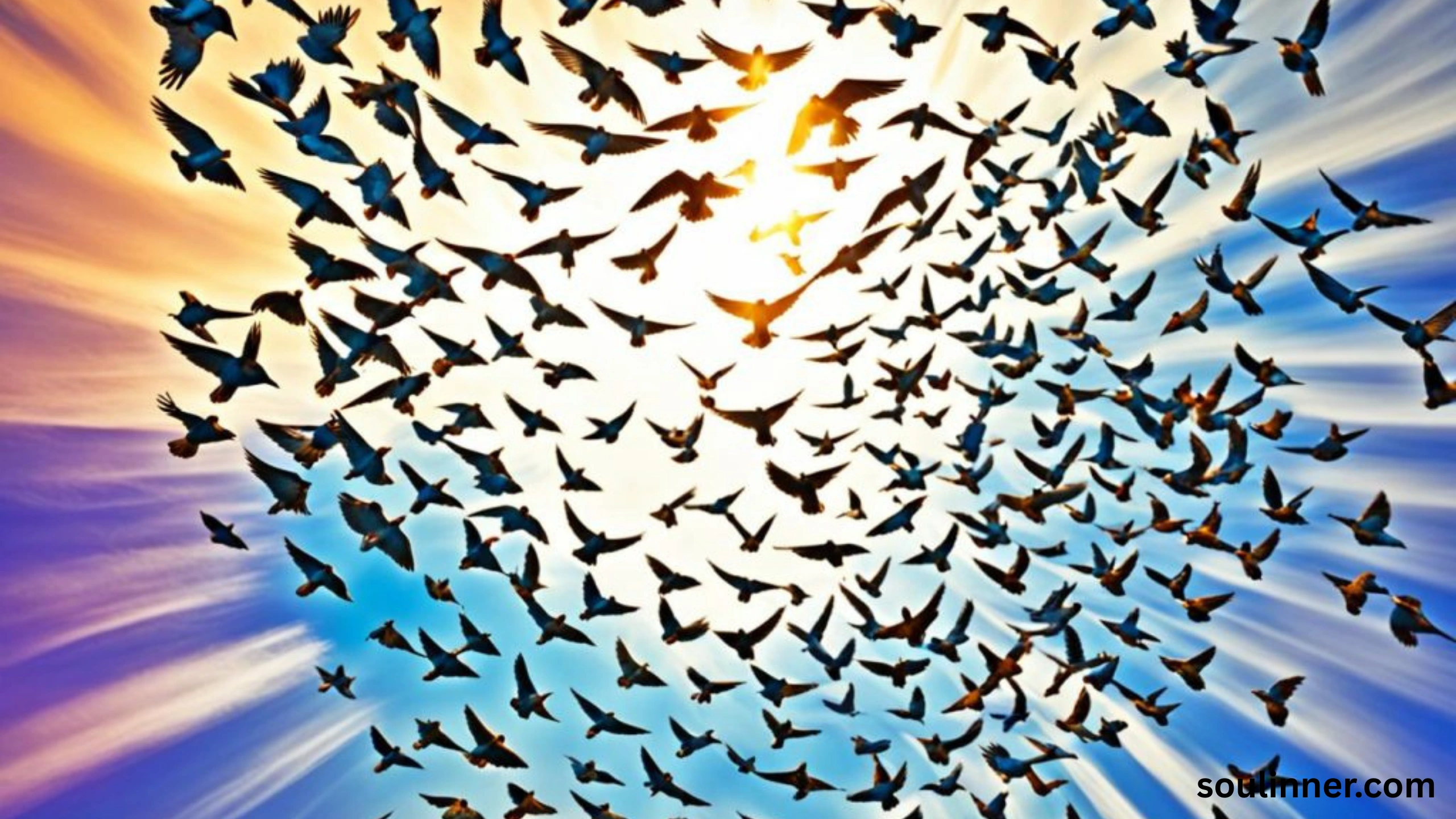 Birds Flying In A Circle Spiritual Meaning