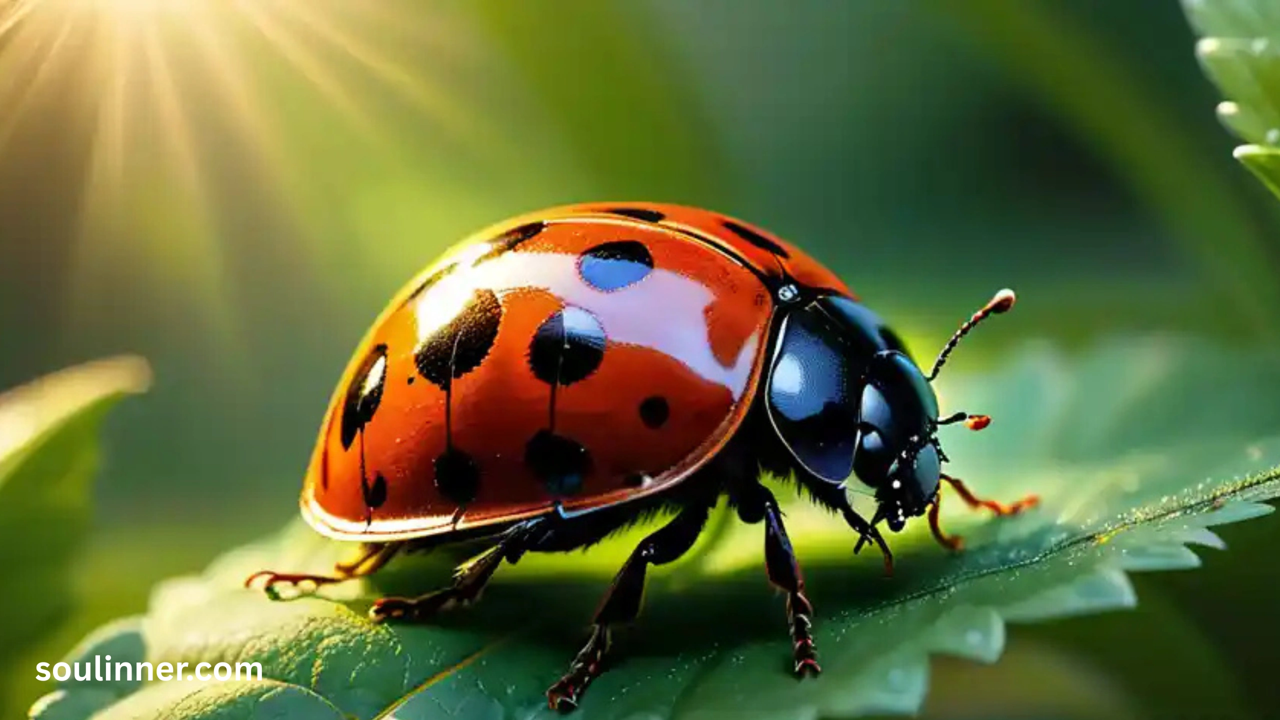 Ladybug Landing on You Spiritual Meaning