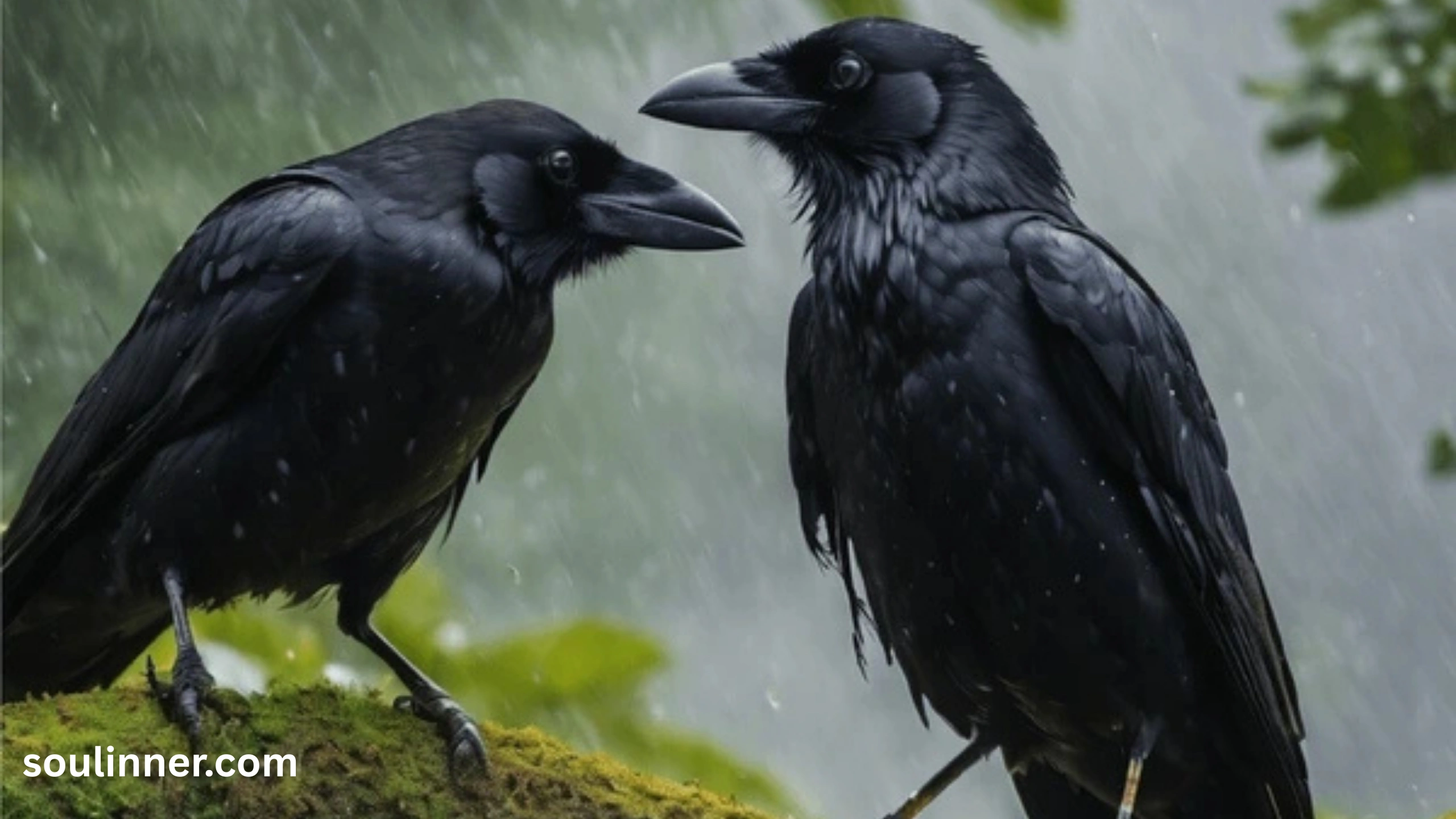 Seeing 2 Crows Spiritual Meaning 