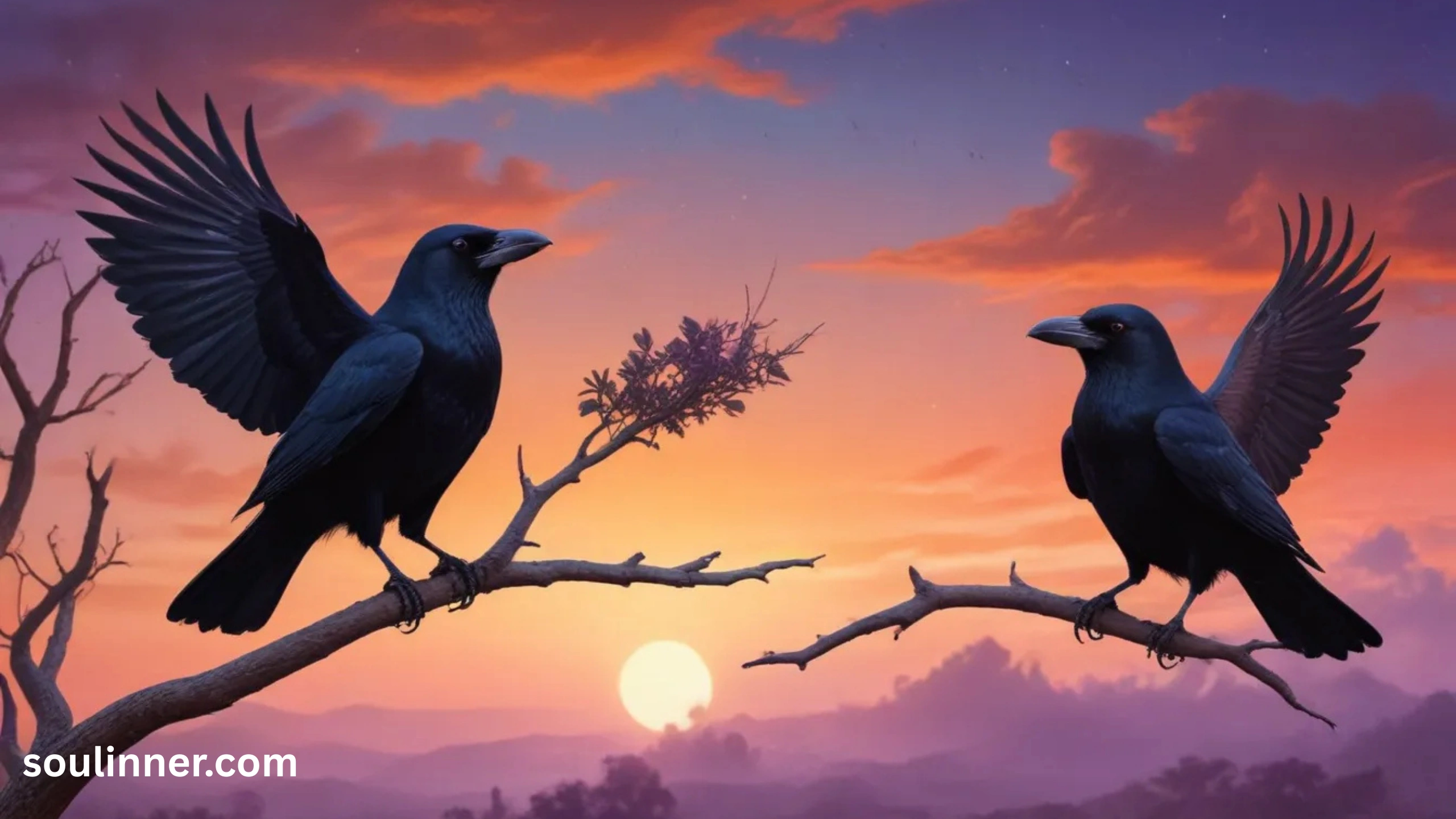 Seeing 2 Crows Spiritual Meaning 