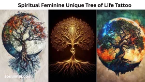 Spiritual Feminine Unique Tree of Life Tattoo