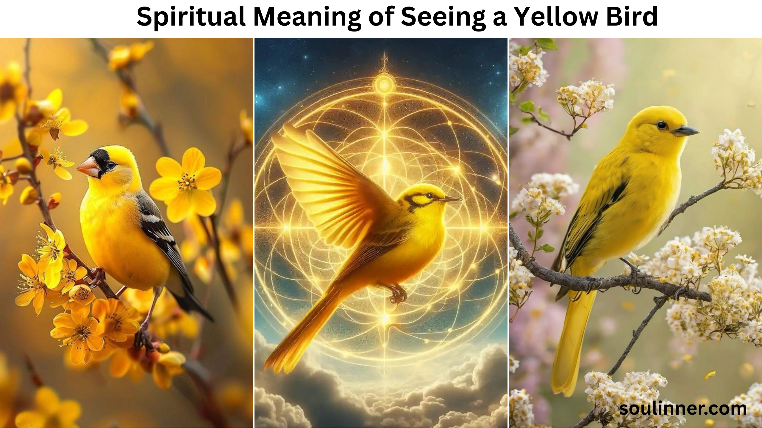 Spiritual Meaning of Seeing a Yellow Bird