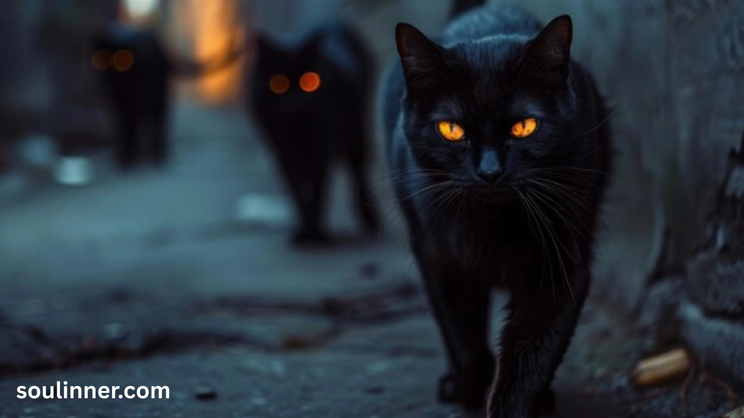 When a Stray Black Cat Chooses You spiritual meaning