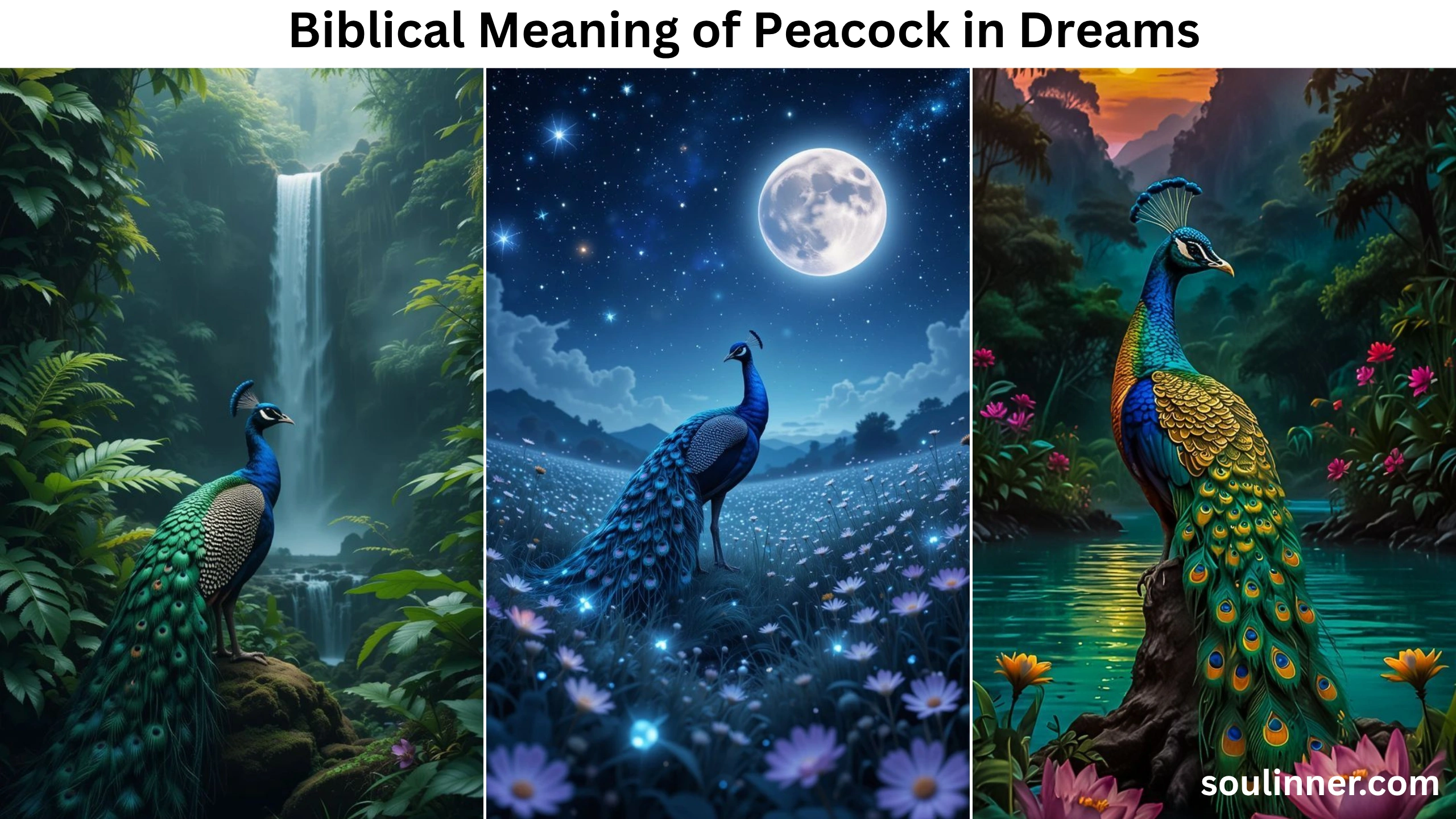 biblical meaning of peacock in dreams