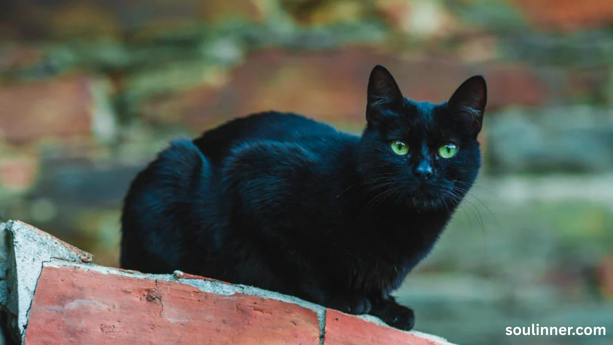 black cat with green eyes spiritual meaning