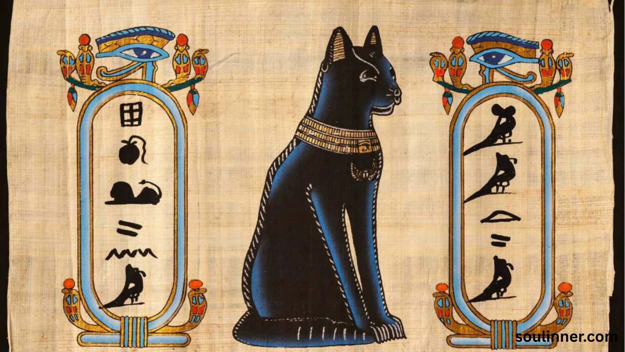 black cat with green eyes spiritual meaning