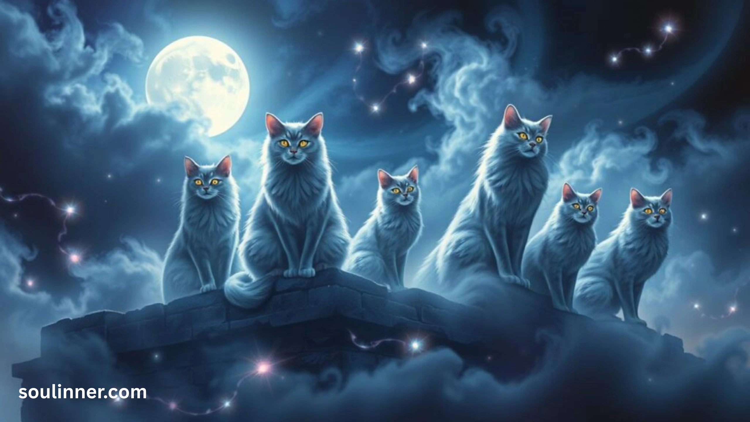 cat crying at night spiritual meaning