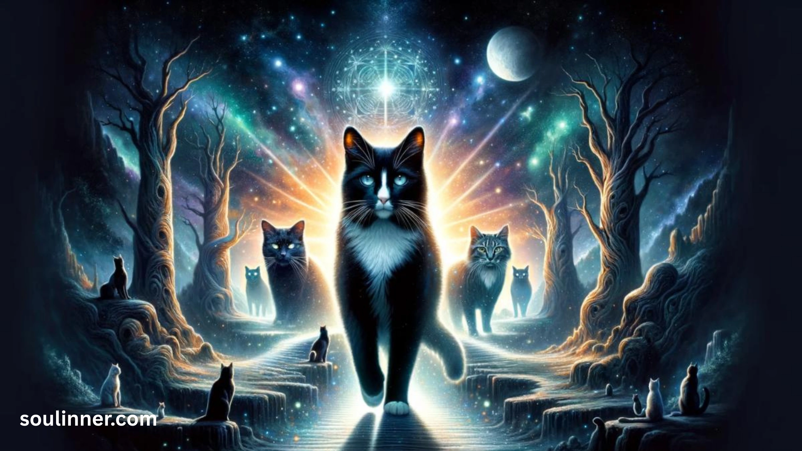 cat crying at night spiritual meaning