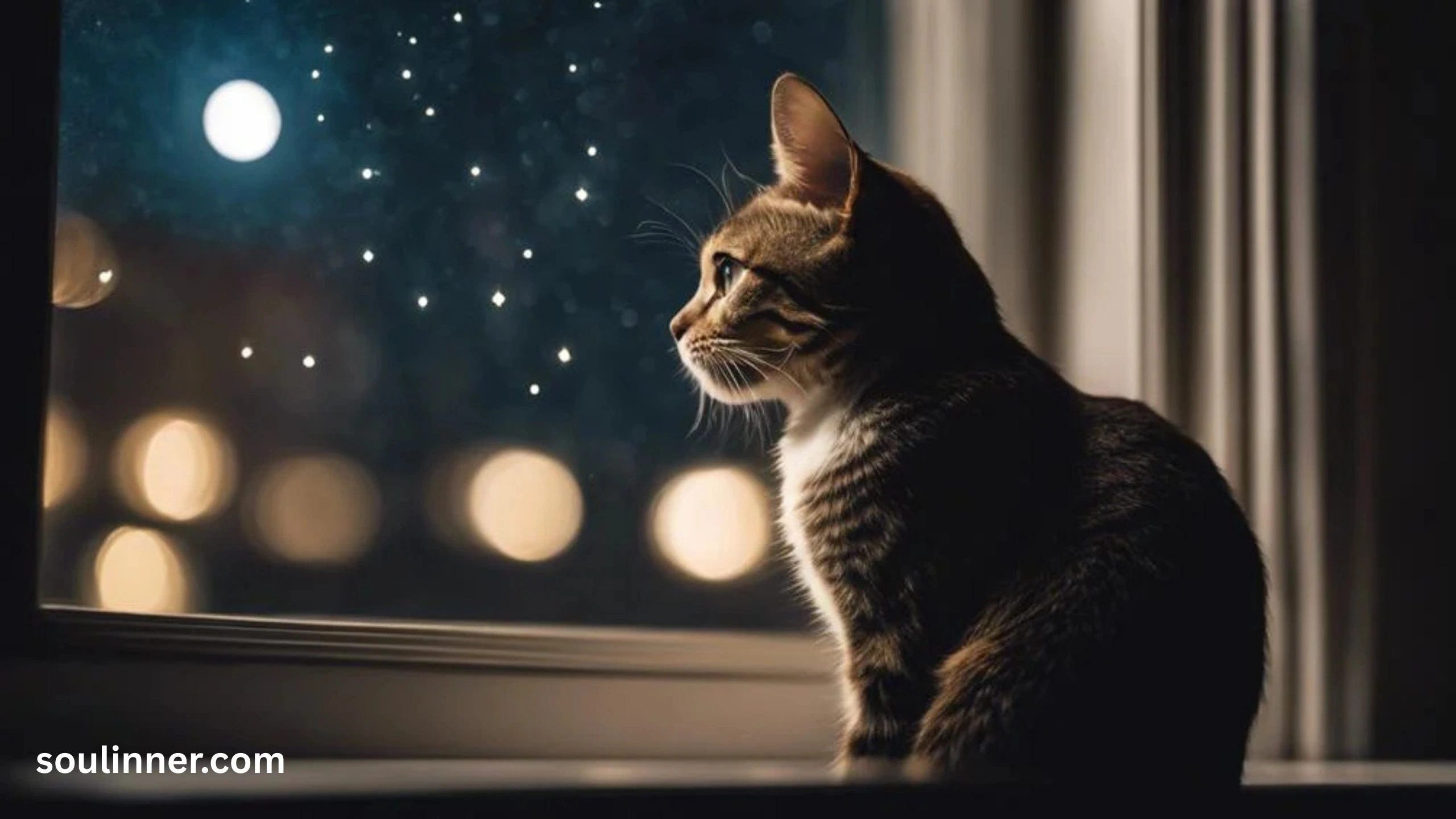 cat crying at night spiritual meaning