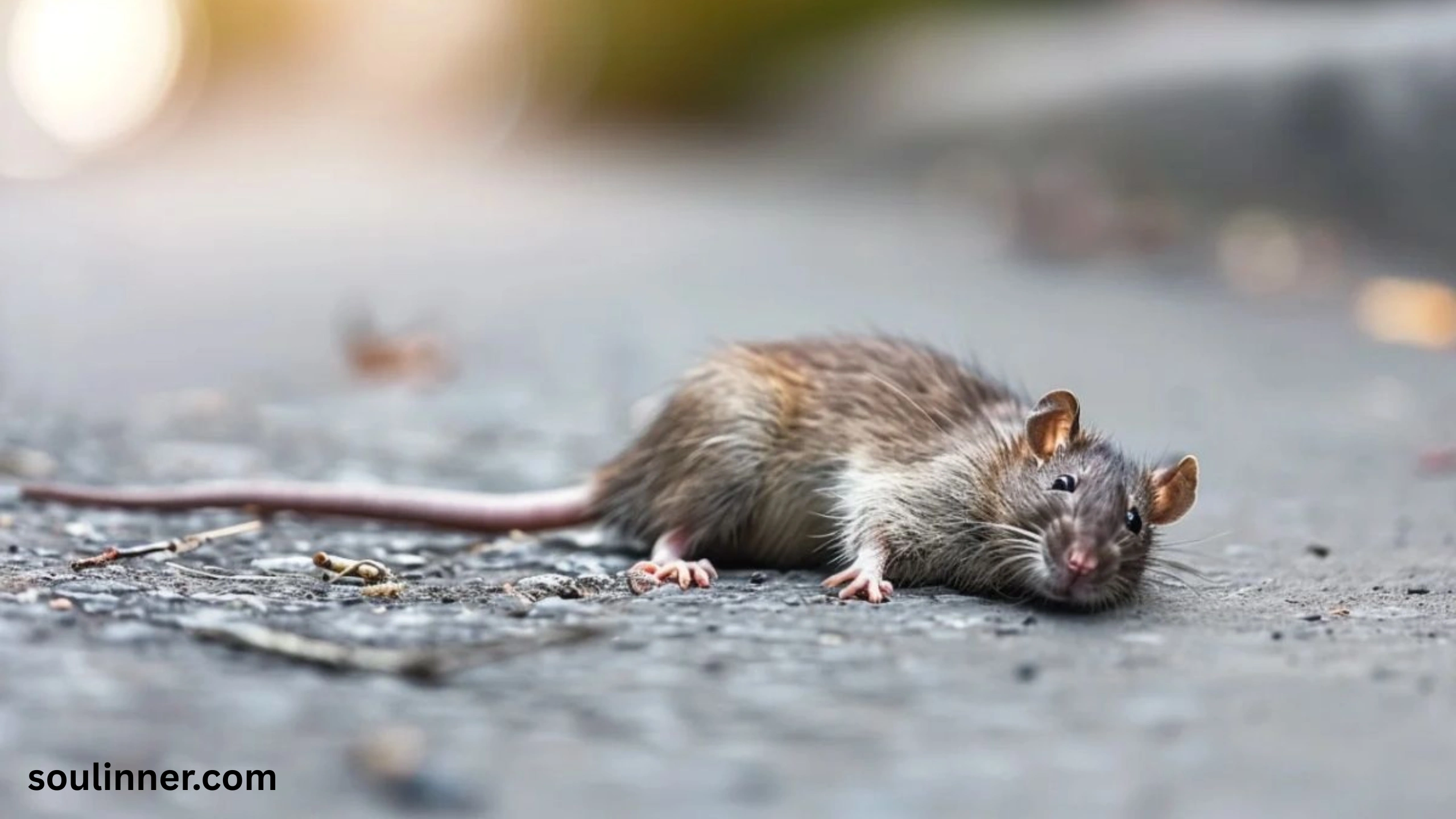 dead rat outside my house spiritual meaning