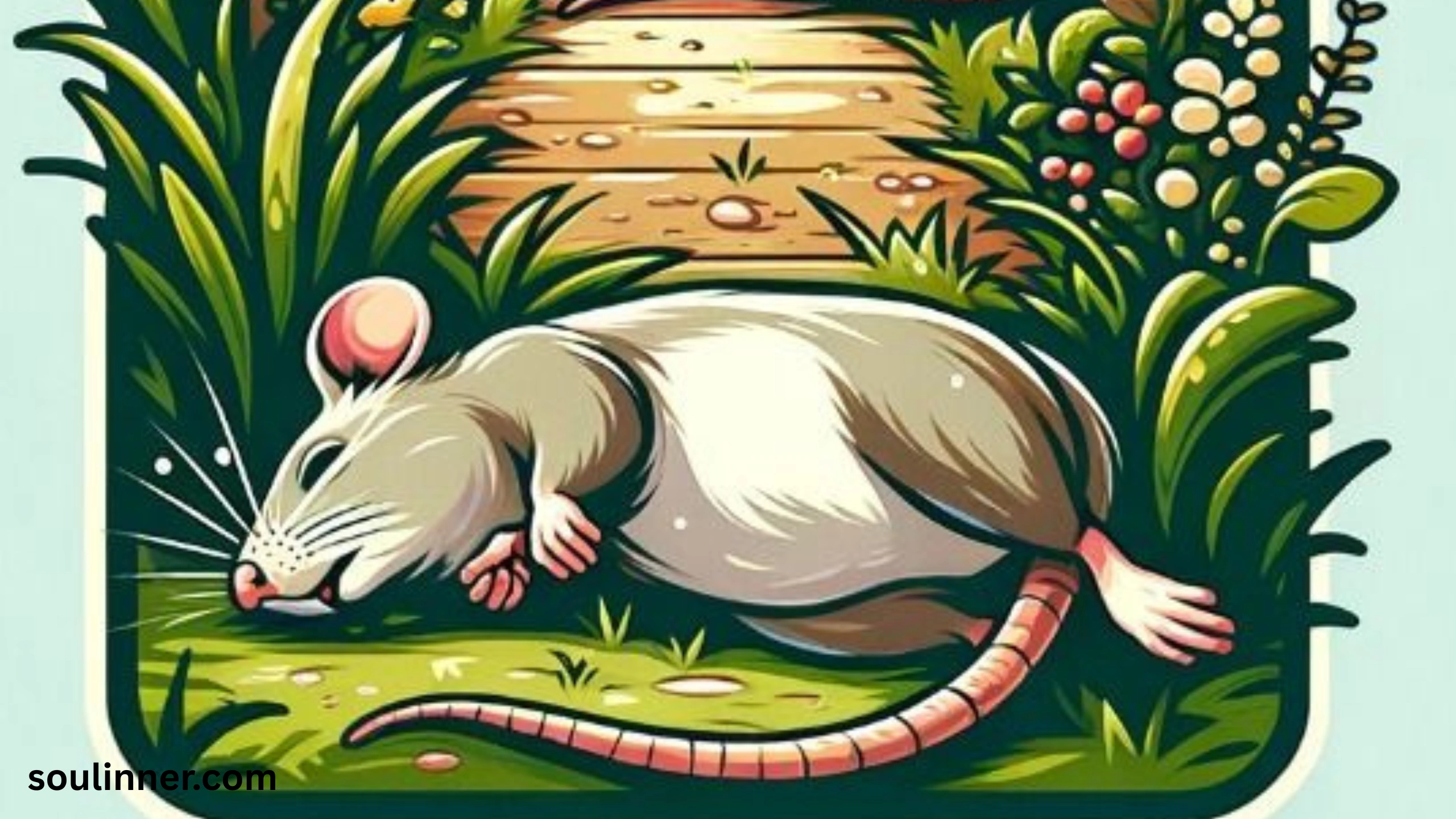 dead rat outside my house spiritual meaning