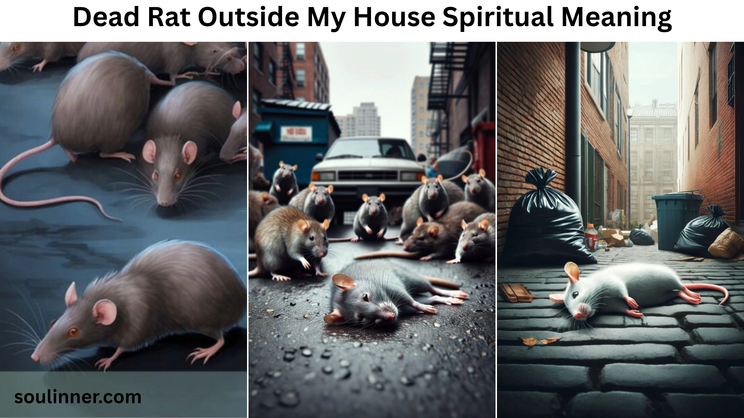 dead rat outside my house spiritual meaning