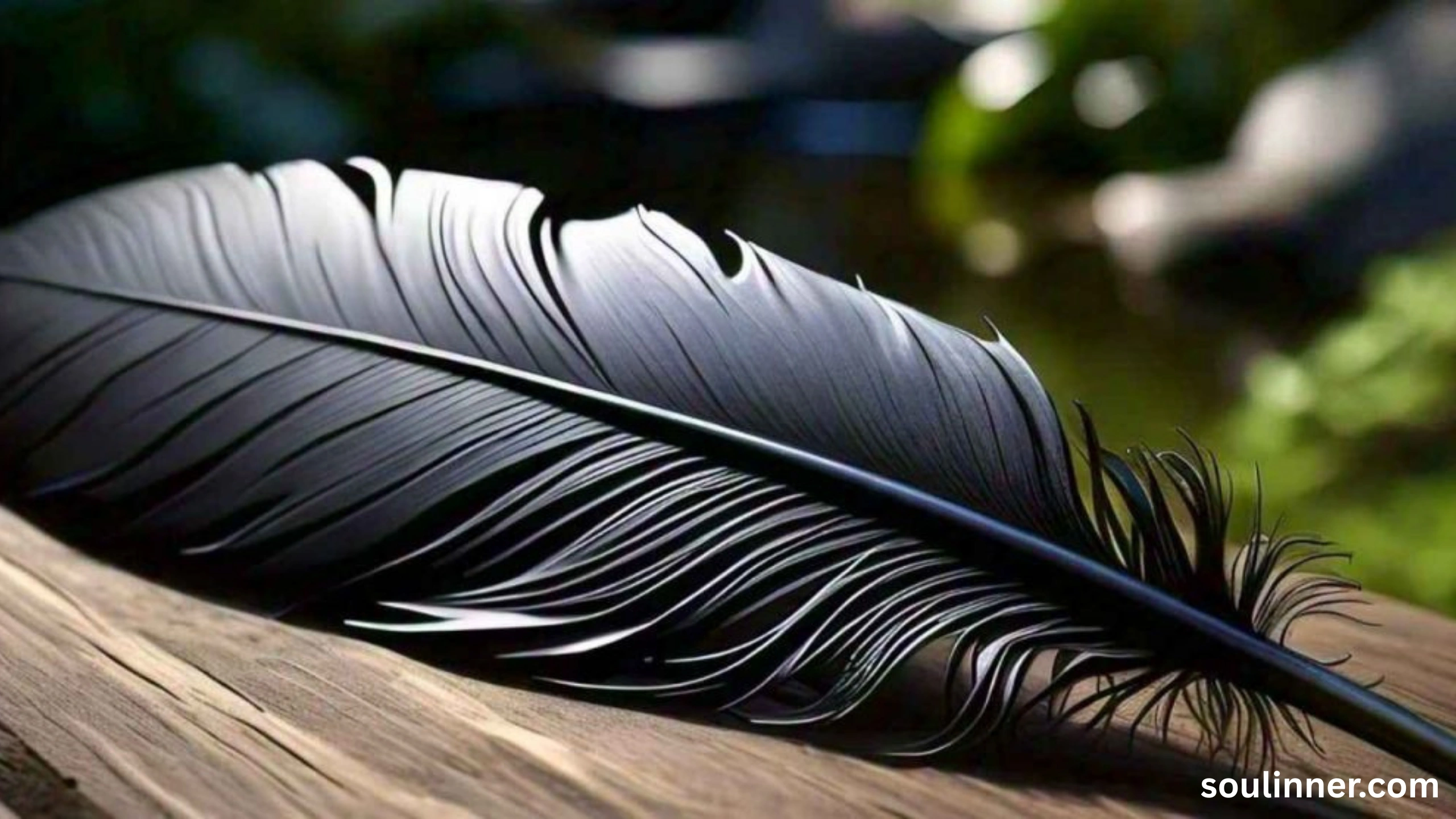 grey and black feather meaning spiritual