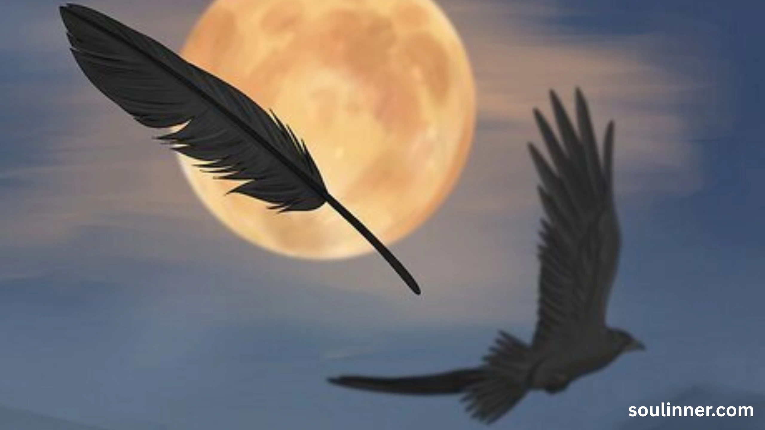 grey and black feather meaning spiritual