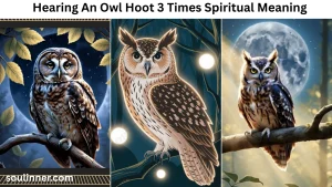 hearing an owl hoot 3 times spiritual meaning