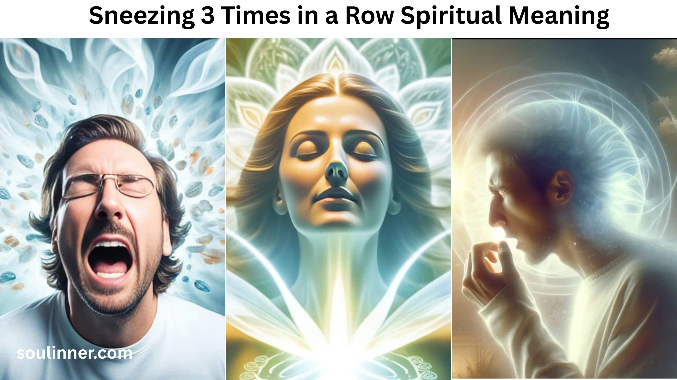 sneezing 3 times in a row spiritual meaning