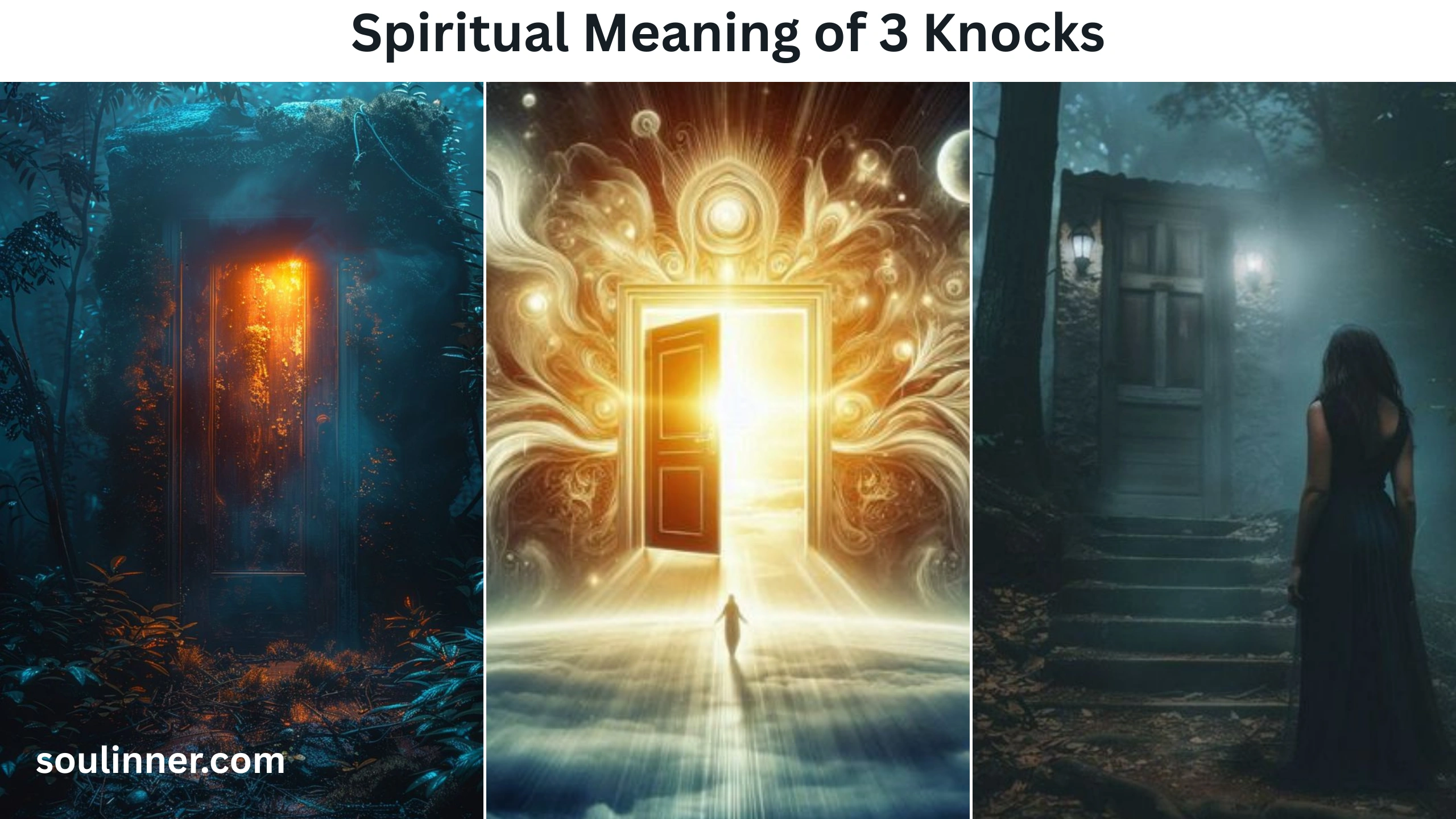 spiritual meaning of 3 knocks