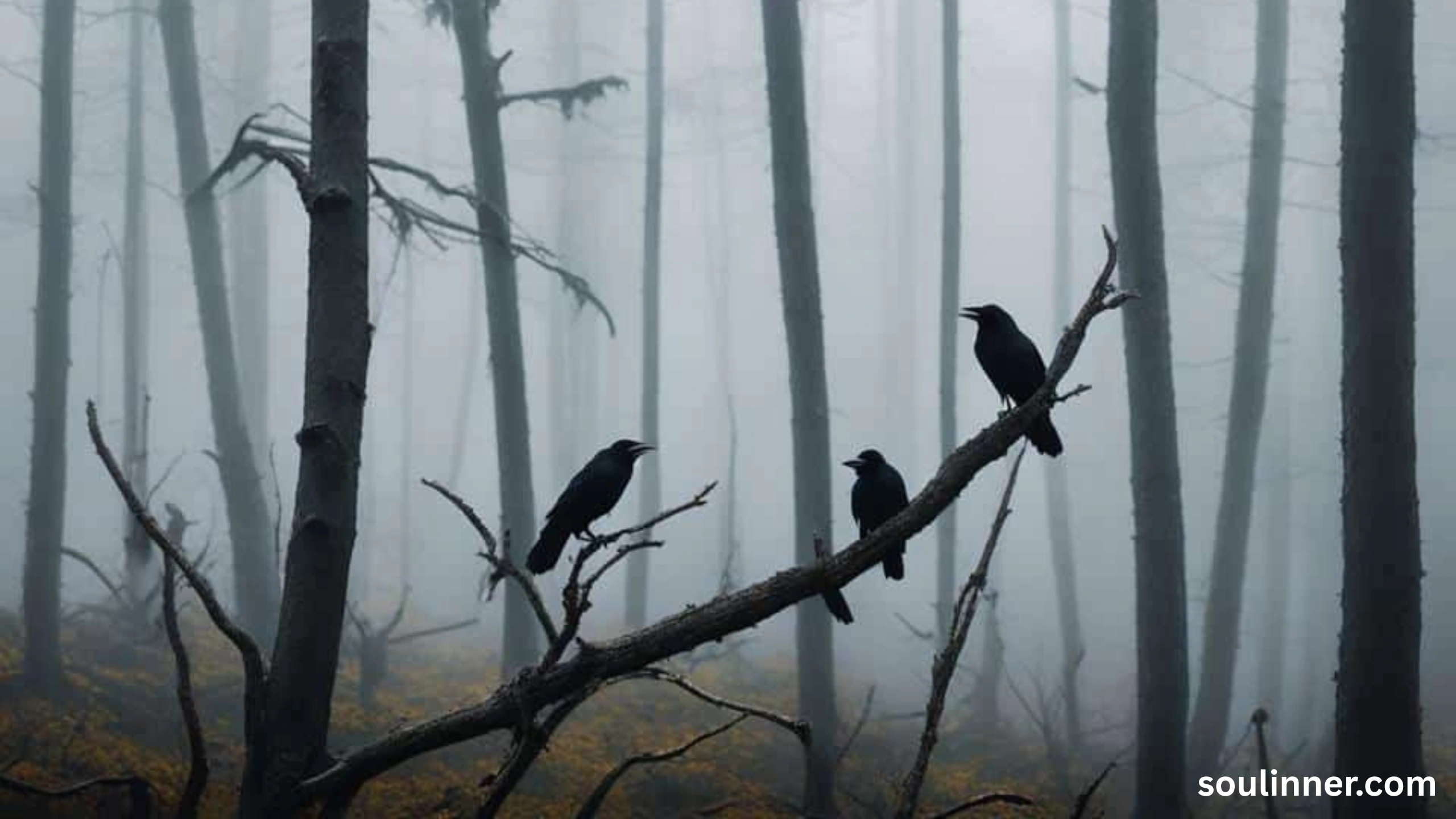 spiritual meaning of 4 crows