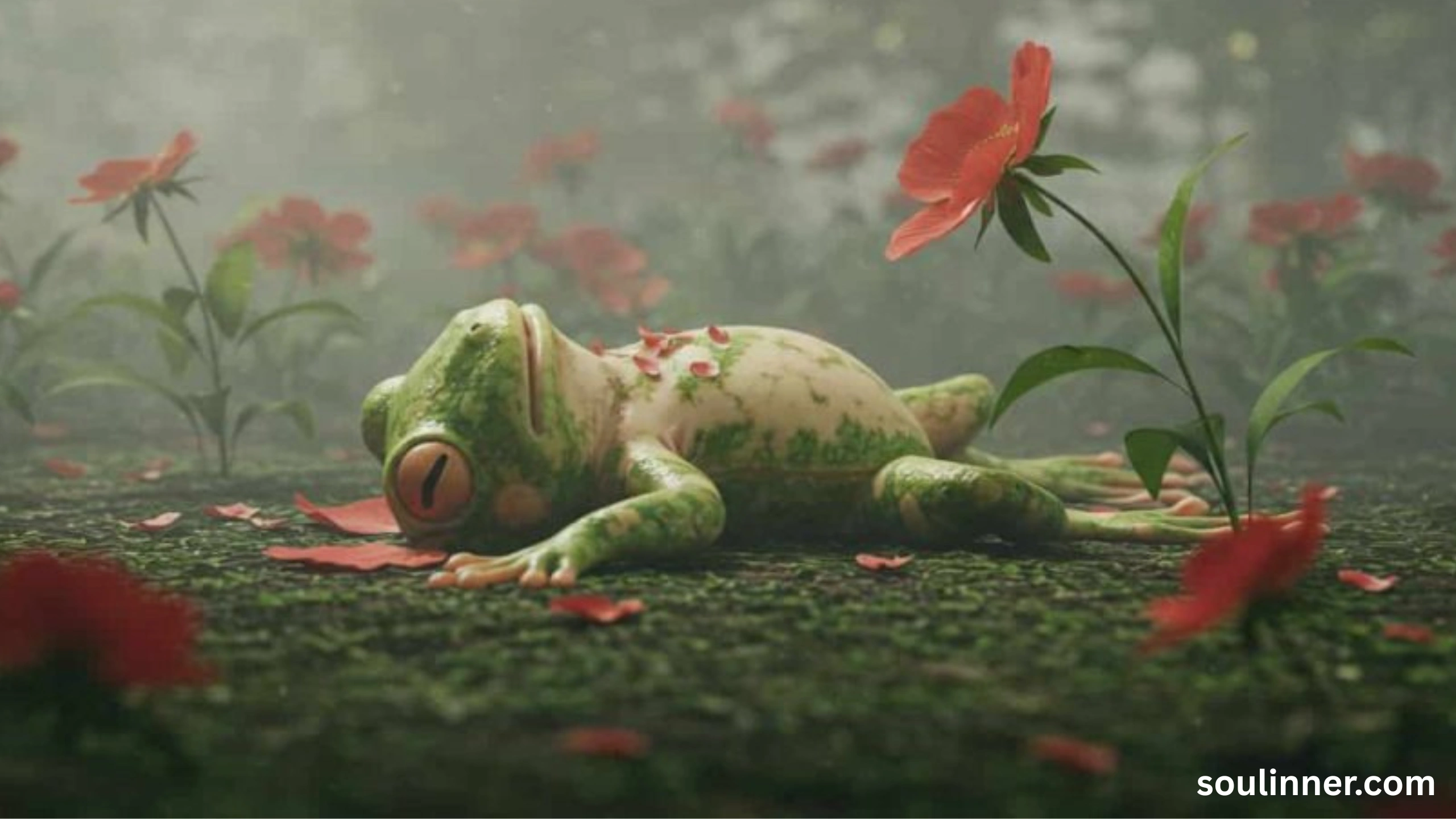 spiritual meaning of a dead frog