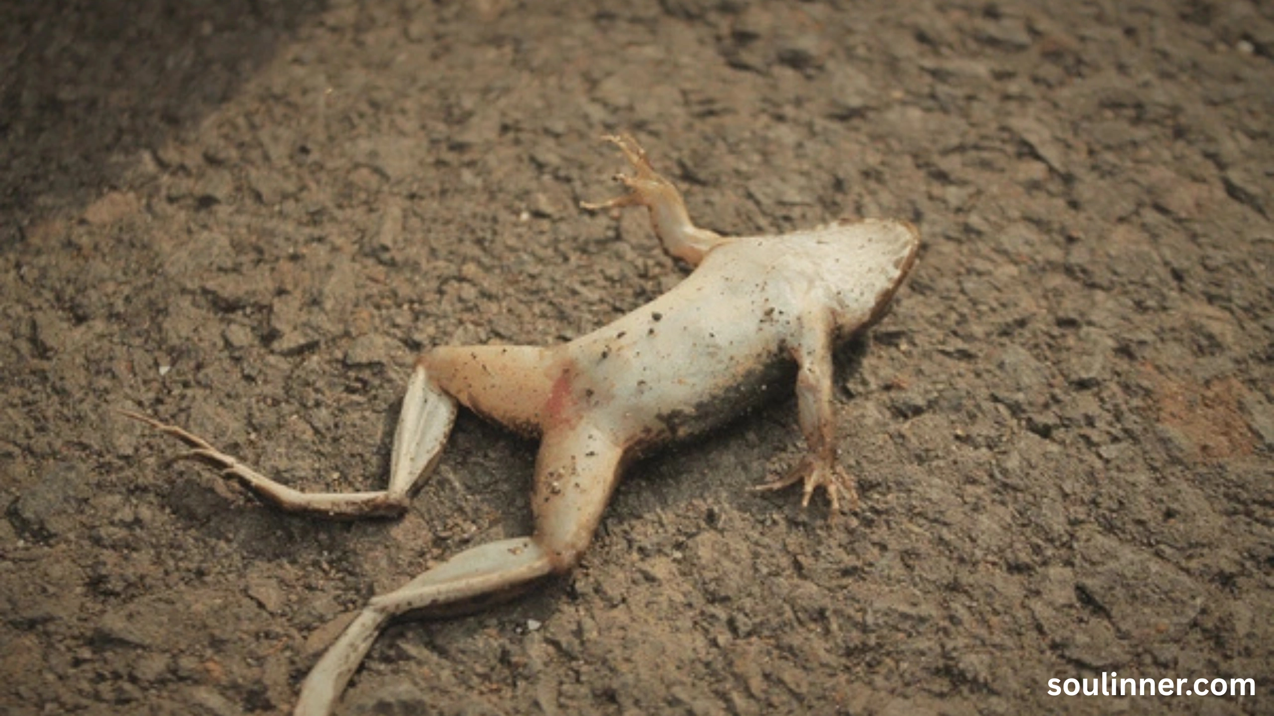 spiritual meaning of a dead frog