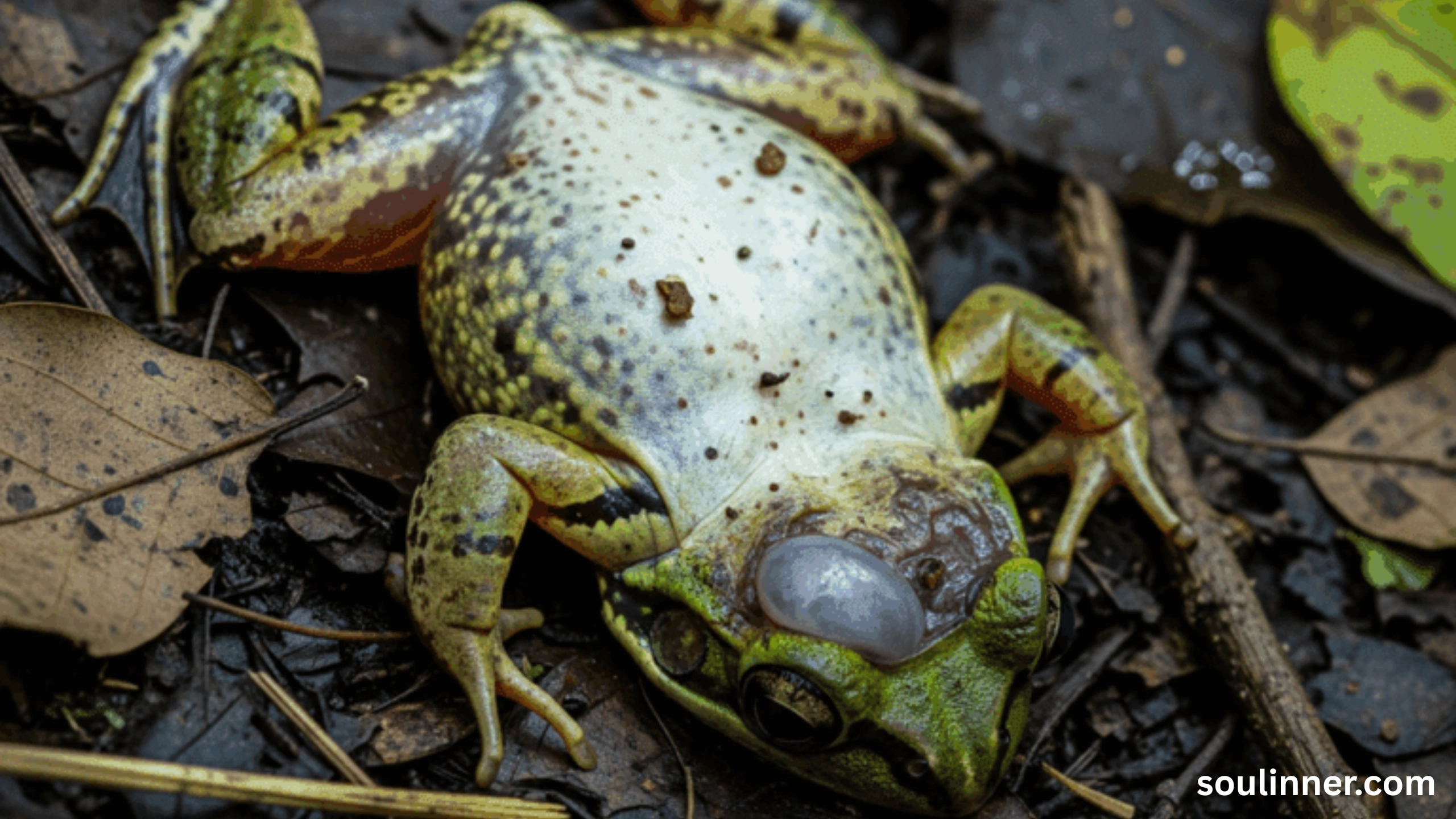 spiritual meaning of a dead frog