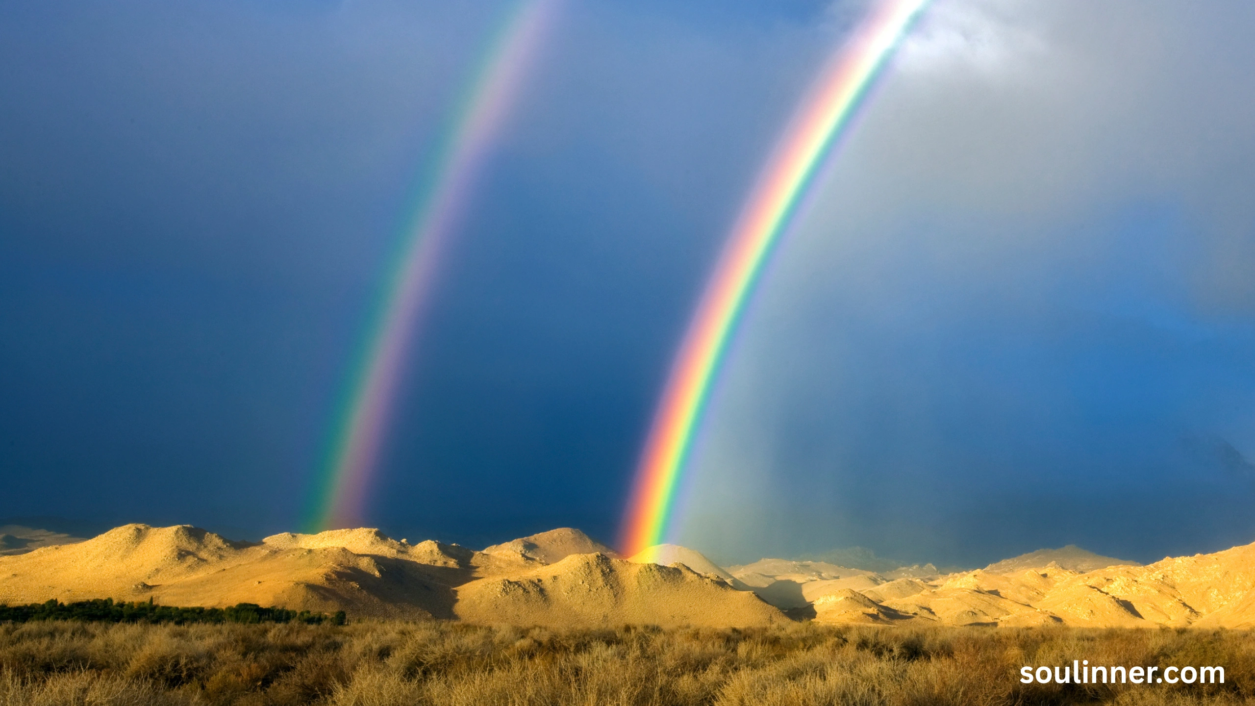 spiritual meaning of a double rainbow
