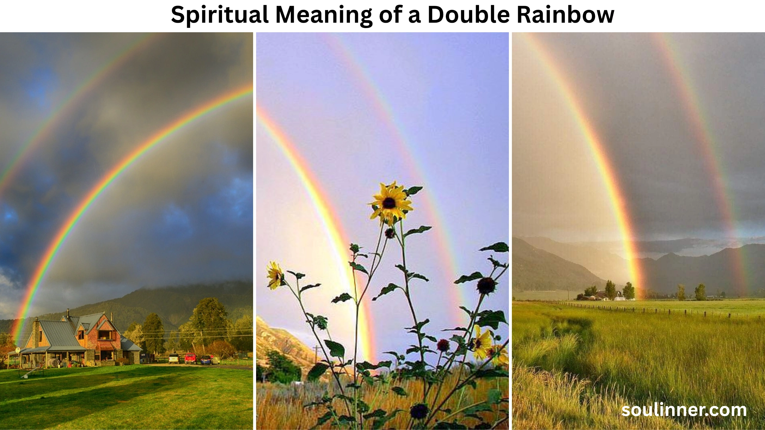 spiritual meaning of a double rainbow
